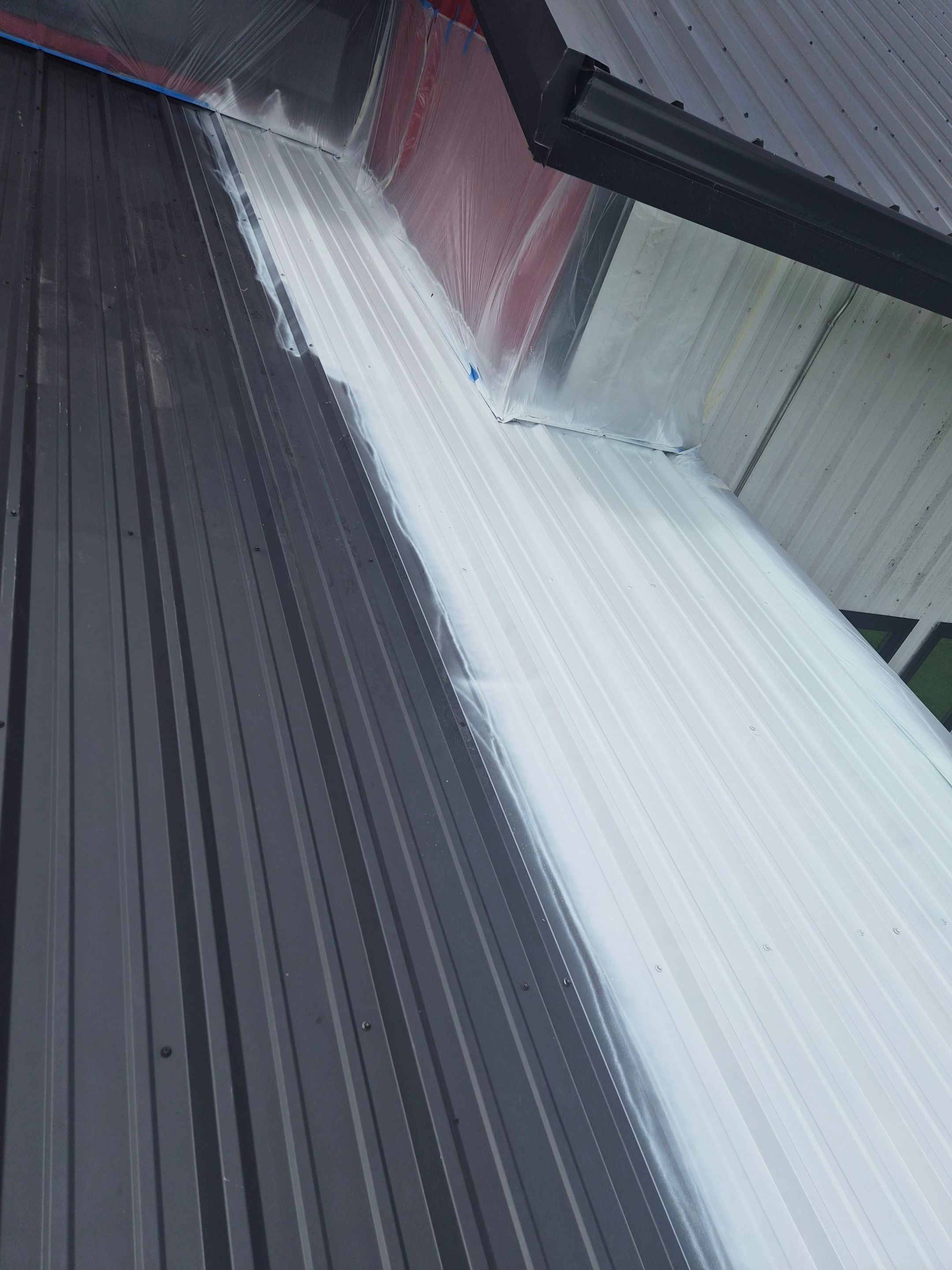 A Fresh Sunroom Roof in Flint, TX! by Quality Coats Painting