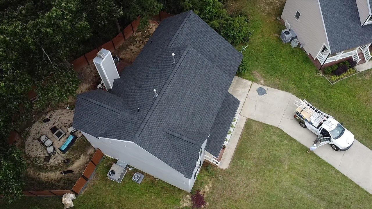 GAF HDZ Charcoal by Skybird Roofing