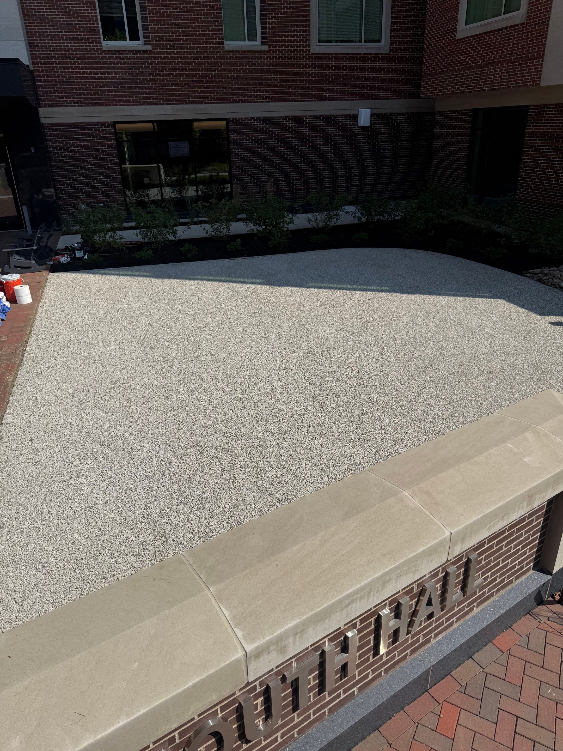 Synthetic Lawn Lounge at Purdue University Hillenbrand Hall by Southwest Greens Midwest