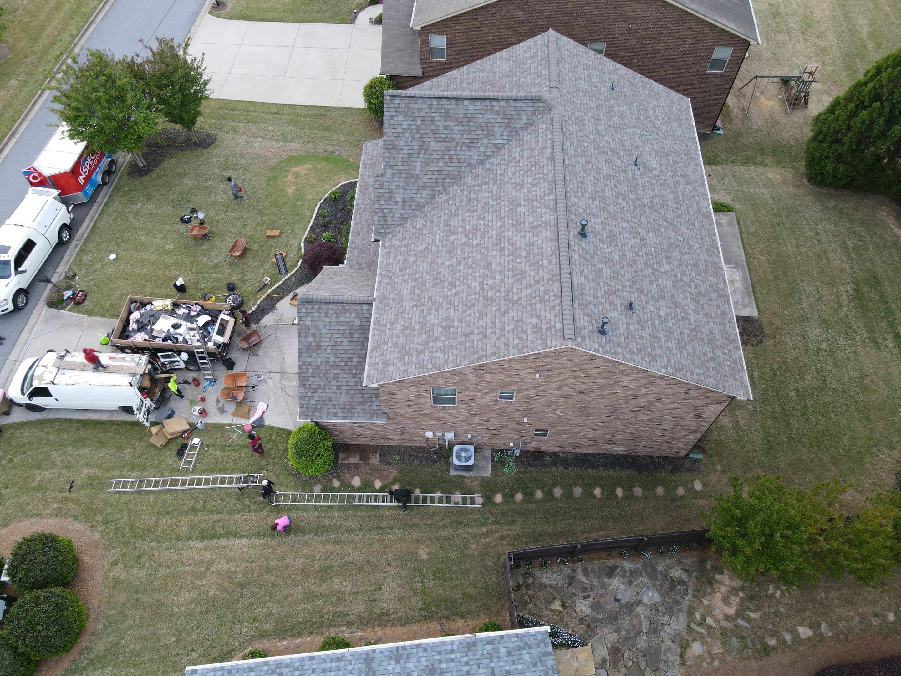 Residential Roofing Installation using Owens Corning by Inspector Roofing and Restoration