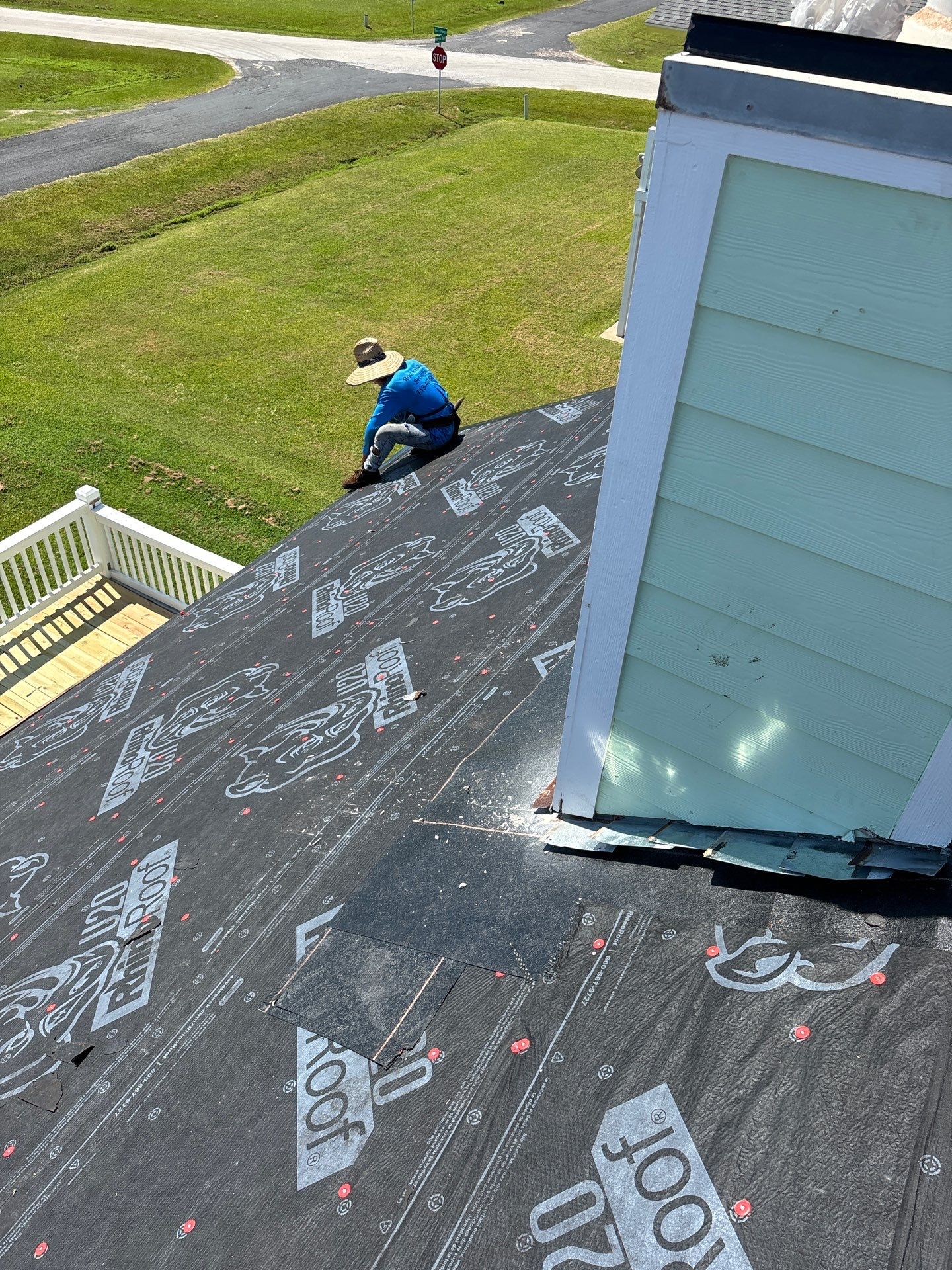 Residential Roofing Repair using Owen's Corning Duration (Lifetime) Shingles by Roof Repair Company