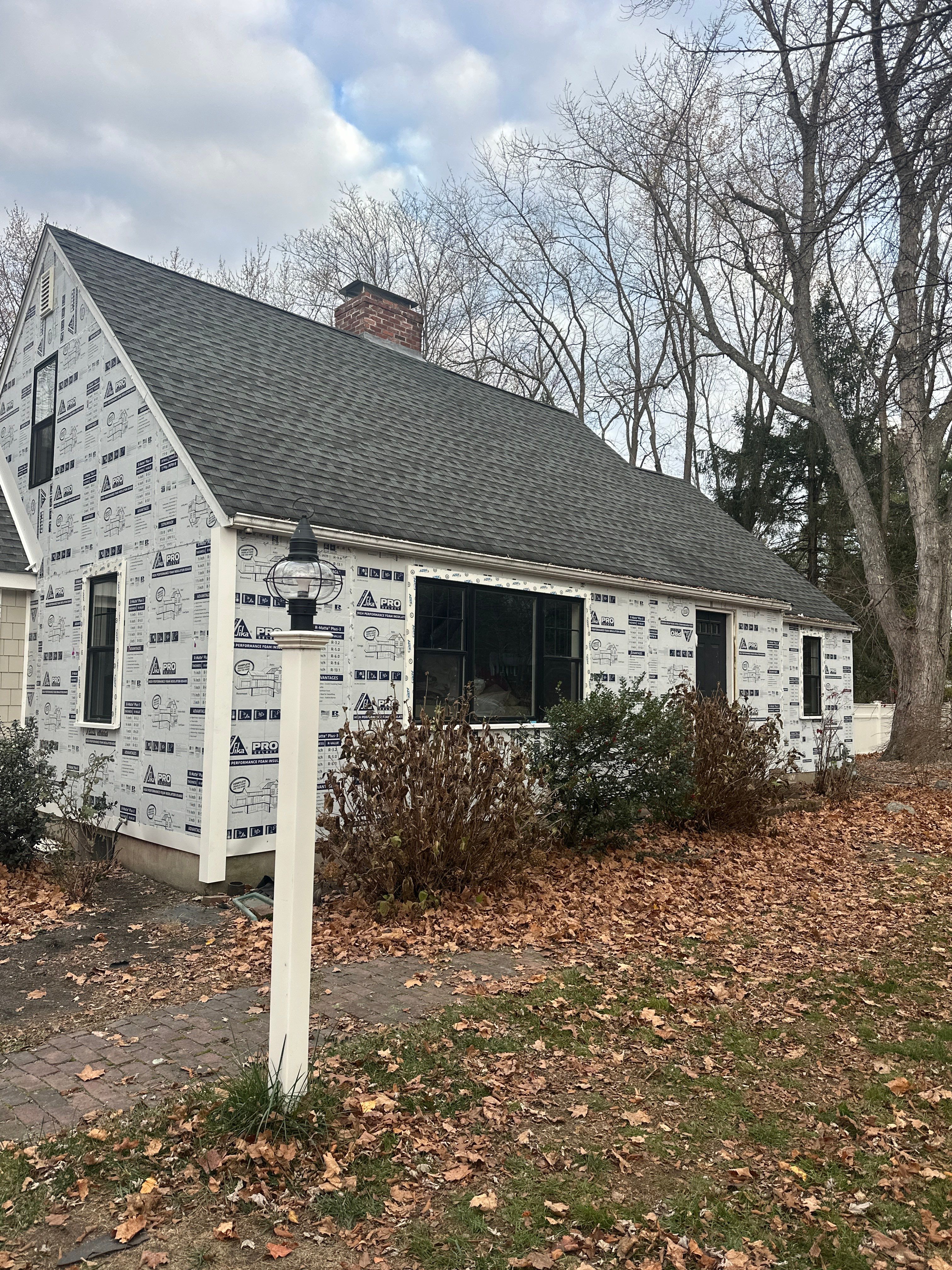 Full exterior remodeling in Stow, MA by UBrothers Construction