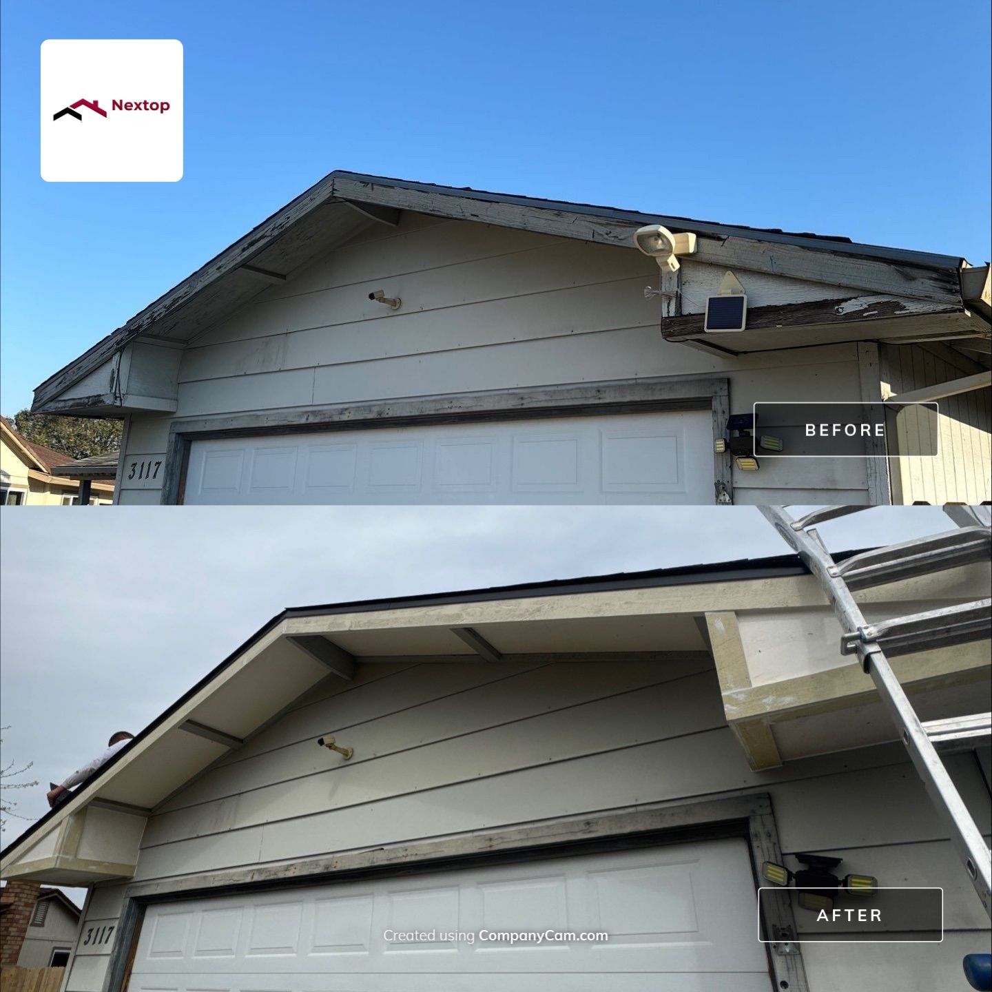 Residential Reroof using GAF by Nextop Roofing