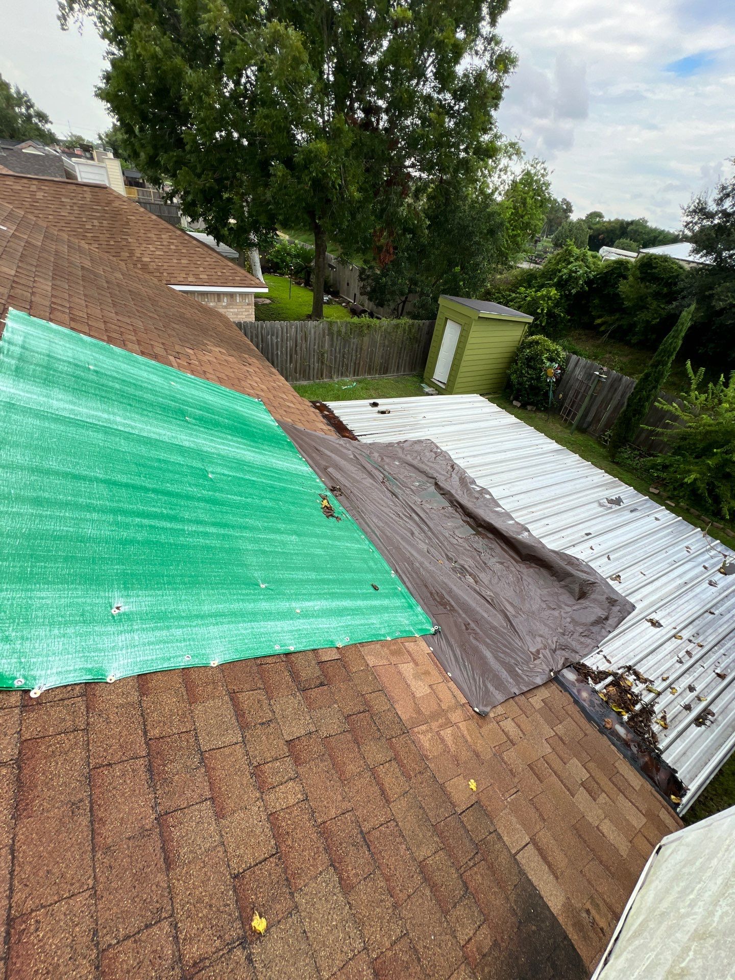 Residential Roofing Repair using Owen's Corning Duration (Lifetime) Shingles by Roof Repair Company