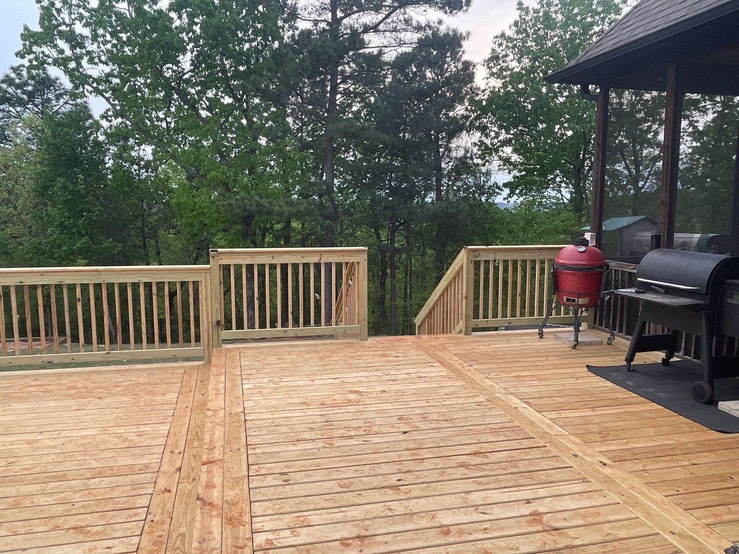 Scout Ridge - Deck Installation  by Pillar and Pine
