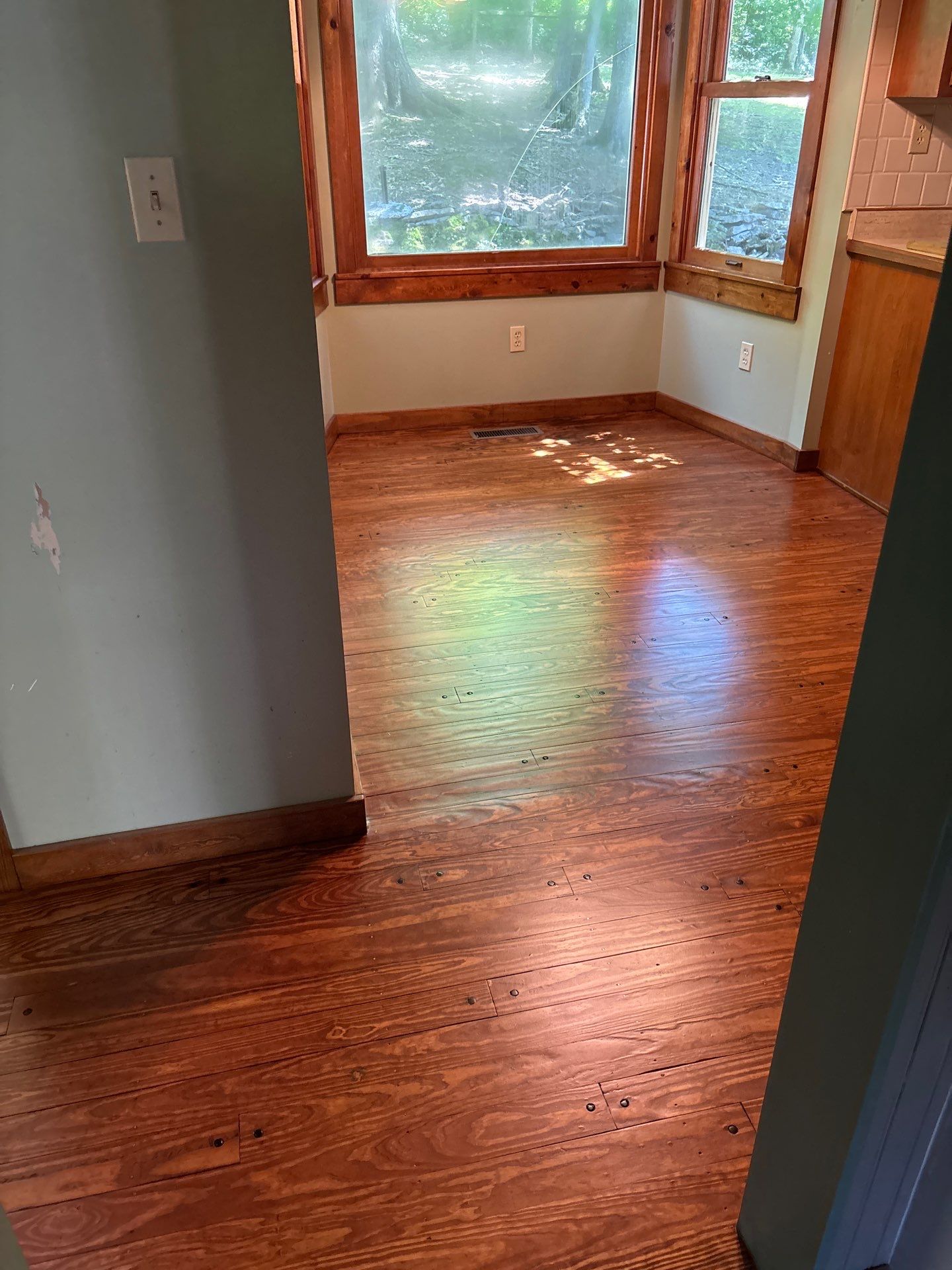 Hardwood Floor Sanding and Refinishing Project in Walton, Kentucky by Footprints Floors Kentucky