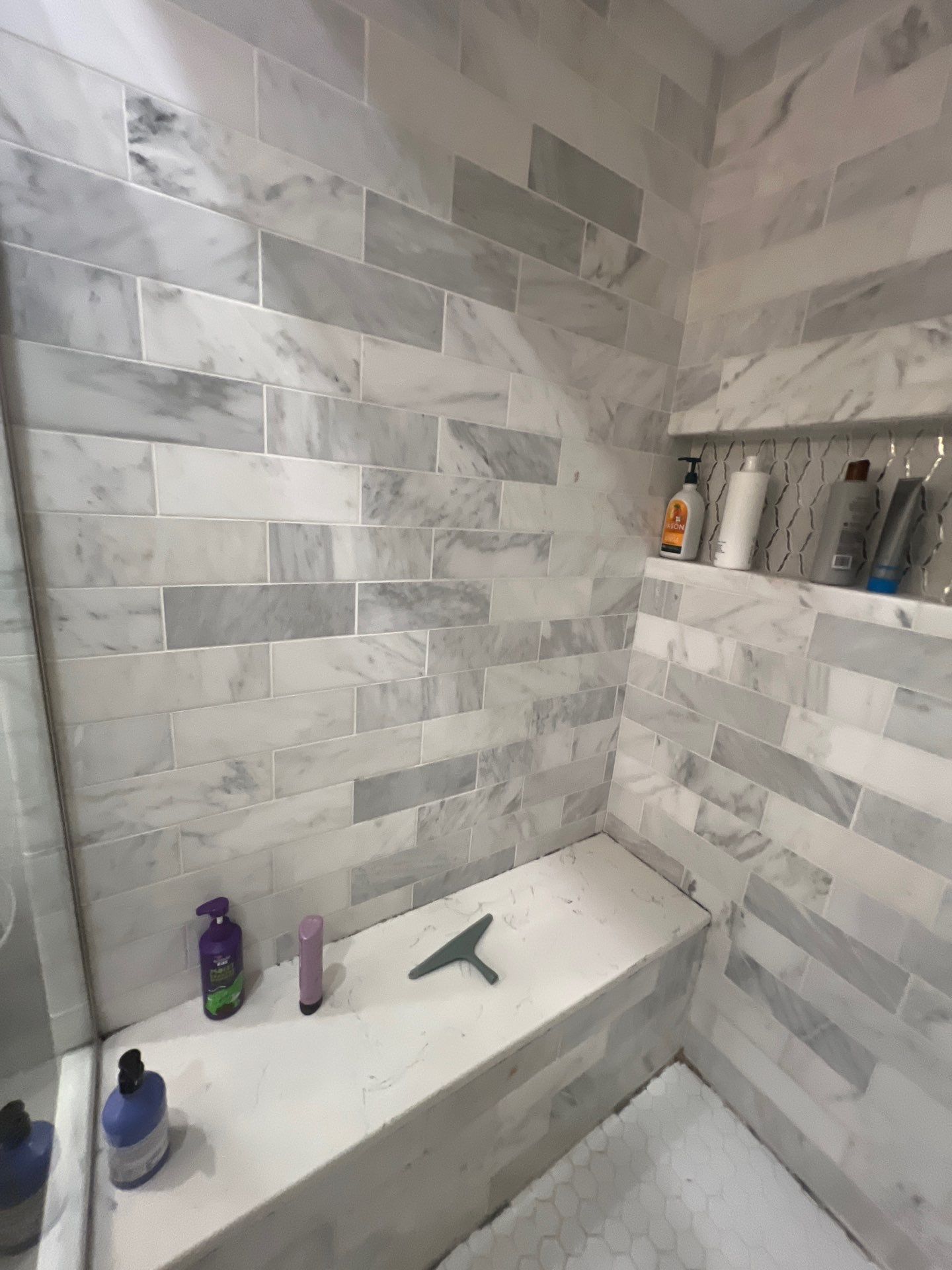 Existing tile shower was a rotting disaster by The Shower Company