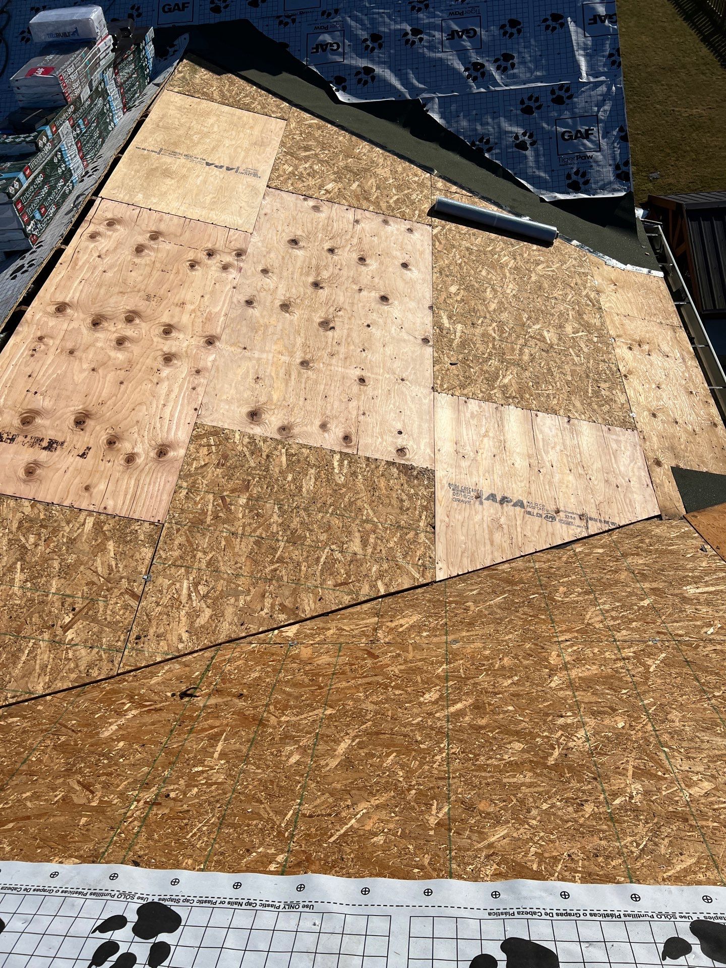 Residential Roofing Installation using GAF UHDZ Shingles by Roofing Formula LLC