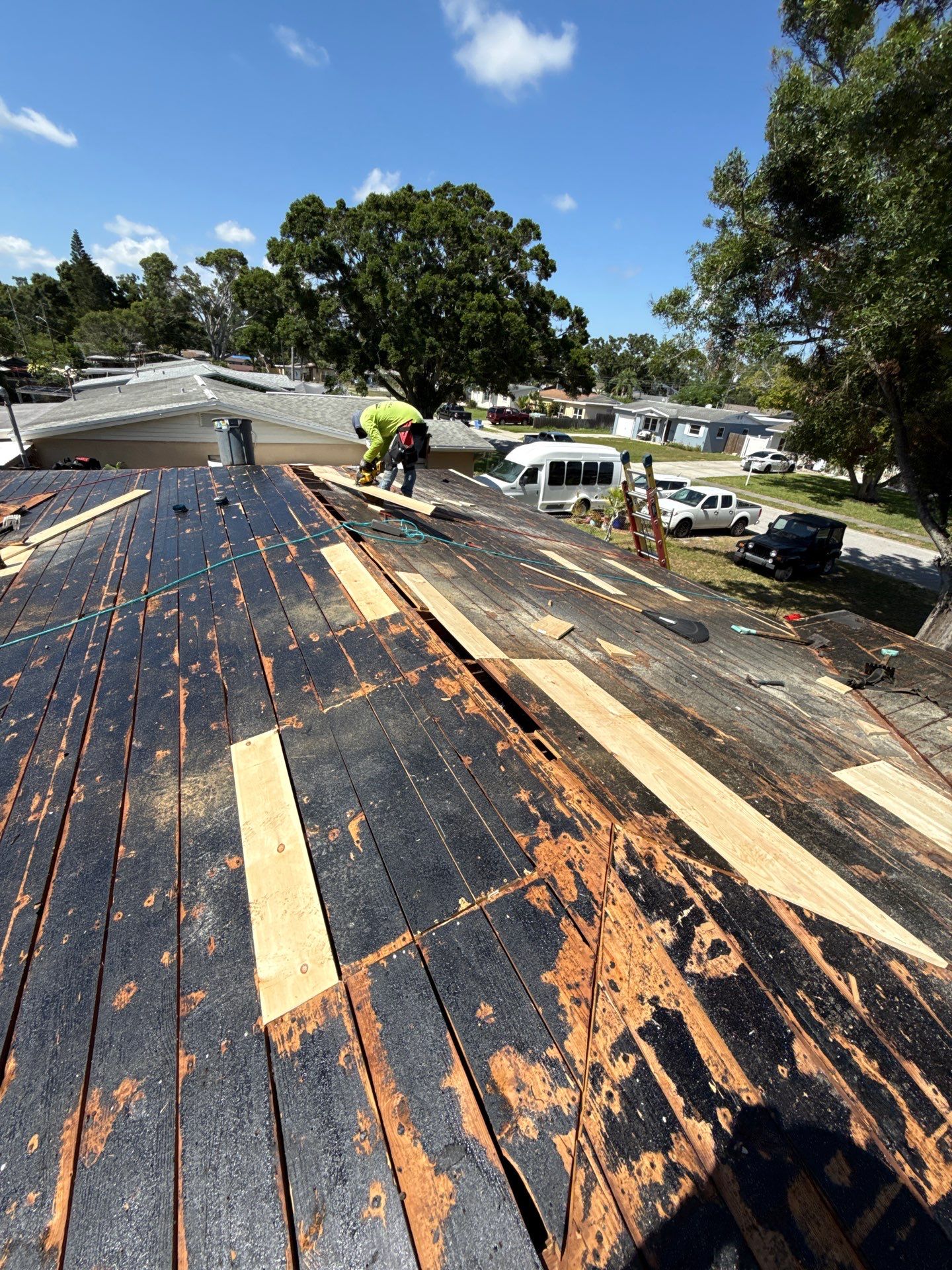 Project in Pinellas Park 33781 by Mitchell Roofing Company LLC 