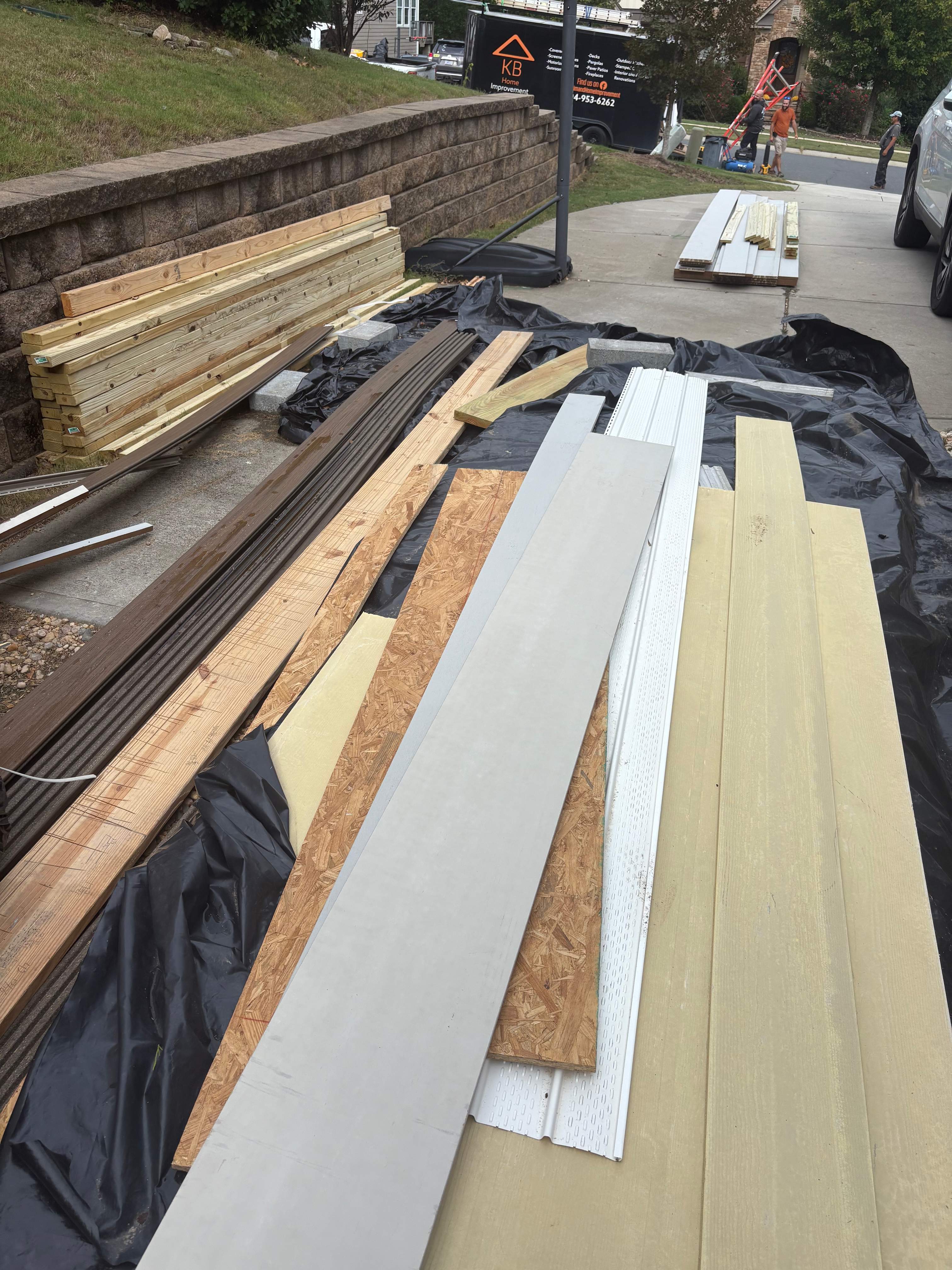 Project in Waxhaw by Badger Hauling