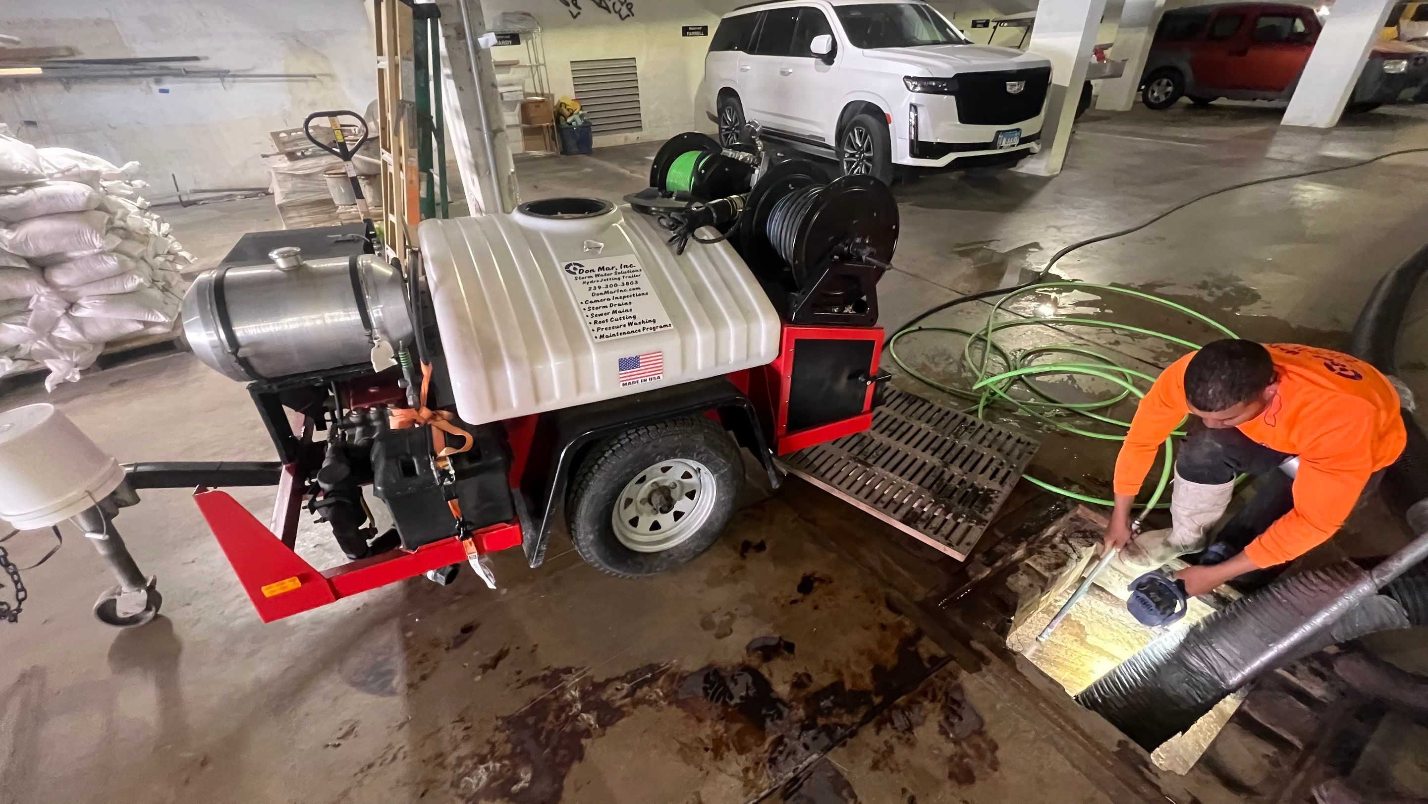 Naples Condo Complex Stormwater System Maintenance and Hurricane Cleanup by Don Mar, Inc. Storm Water Solutions