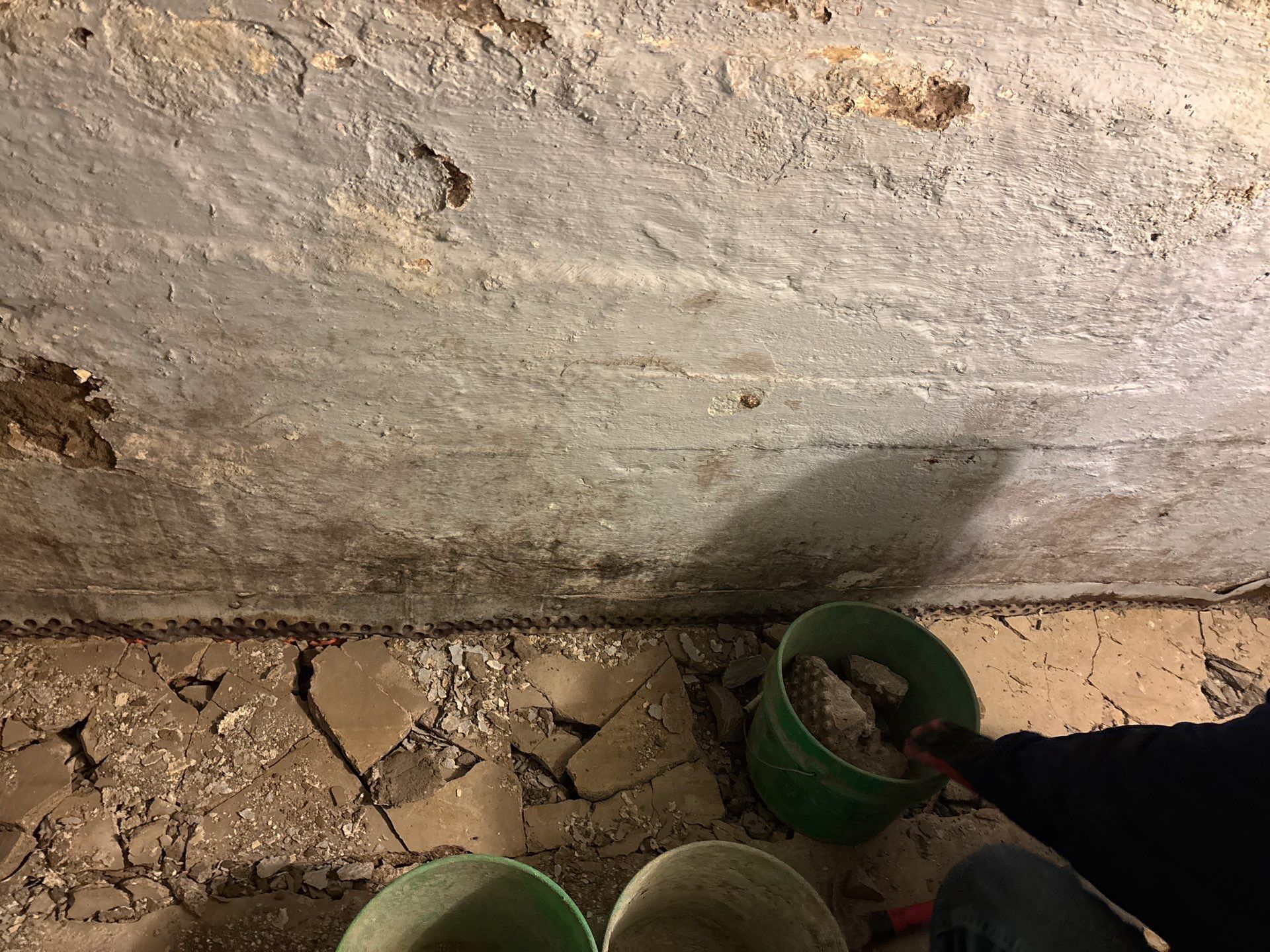 Retrofitting Drainage Board for Rachel by Waterproofing Northeast