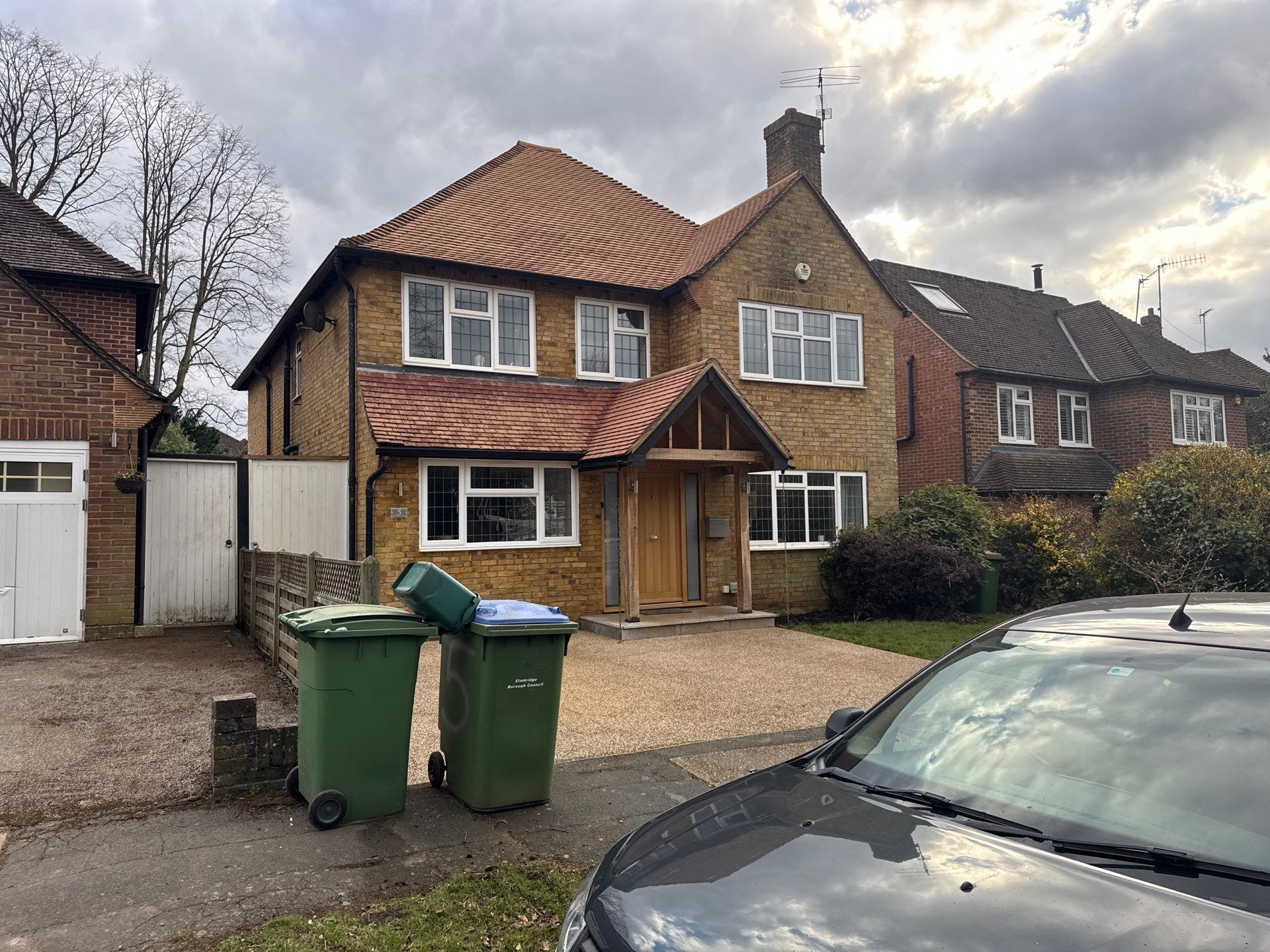 Exterior Clean - Roof - Patio - Driveway using Honda 15lpm Low Pressure Washing Machine by Ges Exterior Cleaning ltd