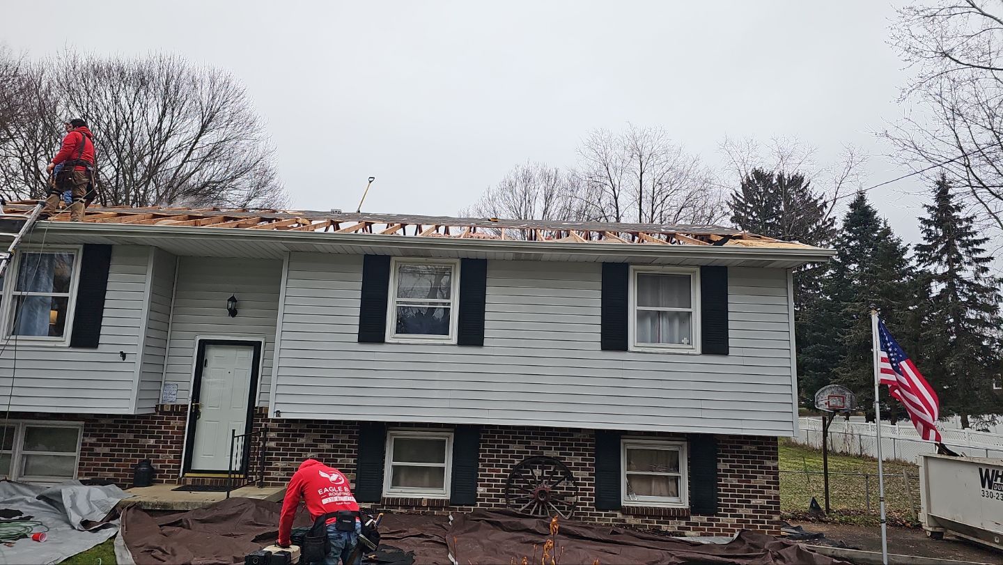 Atlas Pinnacle, Color, Coastal Granite, Drip Edge, Color, Black by Eagle Eye Roofing
