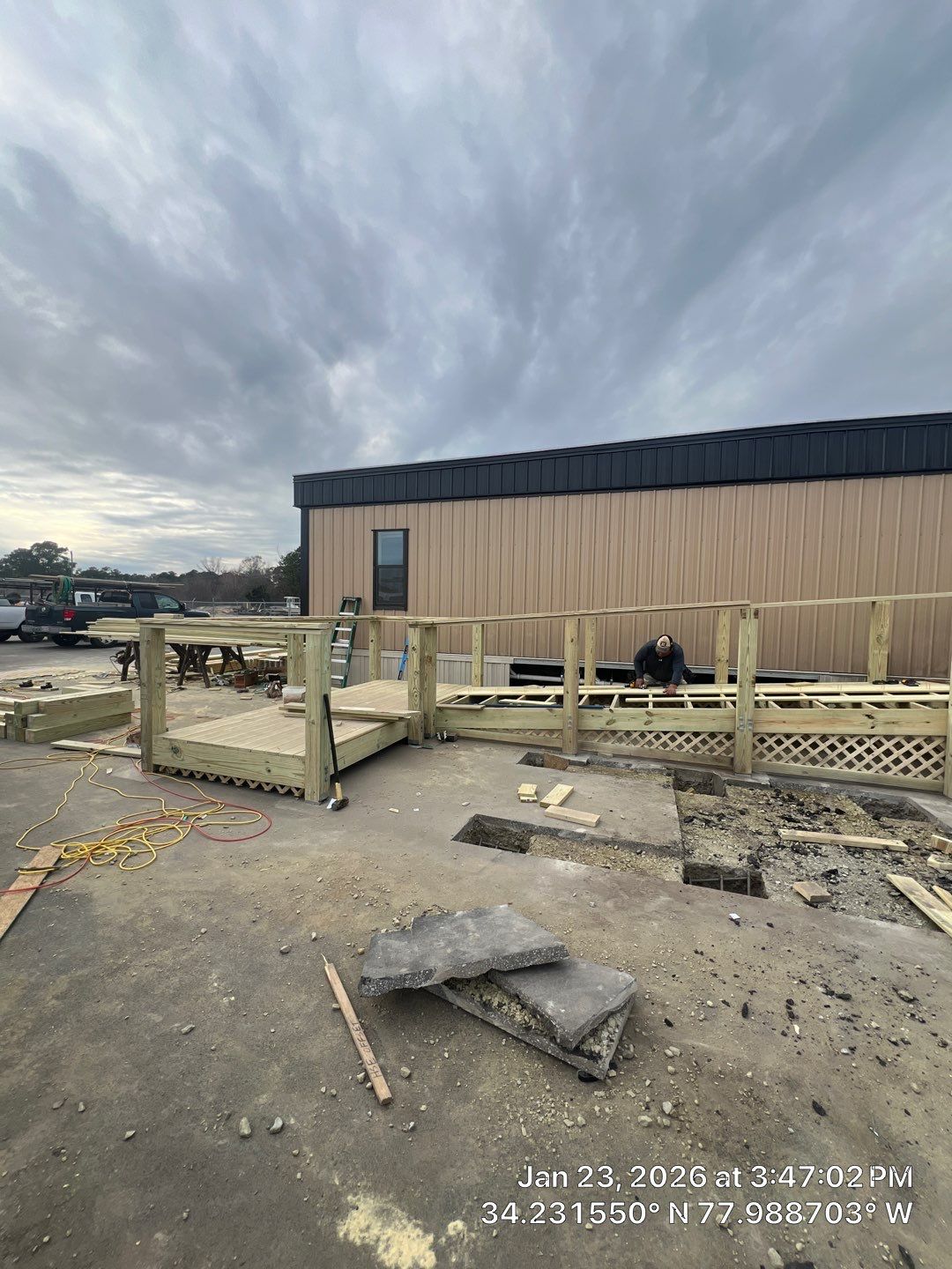 DMV ADA Accessibility Ramp Construction | Leland NC by RGR Construction and Roofing, LLC