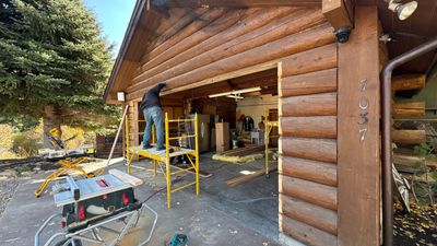 Patio Repair / Hot tub Install