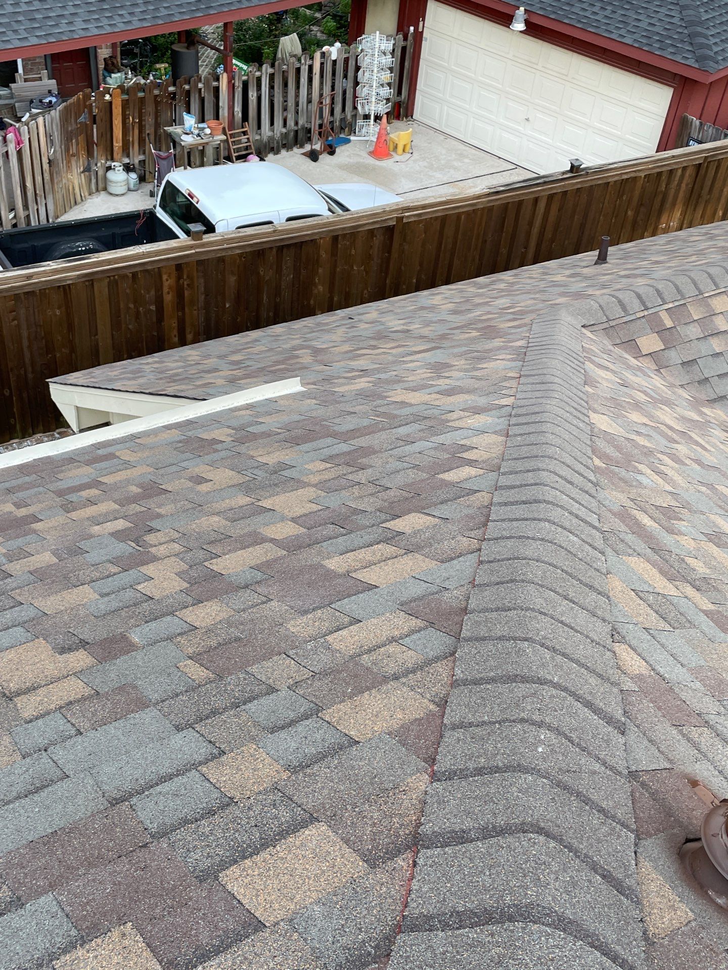Residential Roofing Installation using Owen's Corning Duration (Lifetime) Shingles by Roof Repair Company