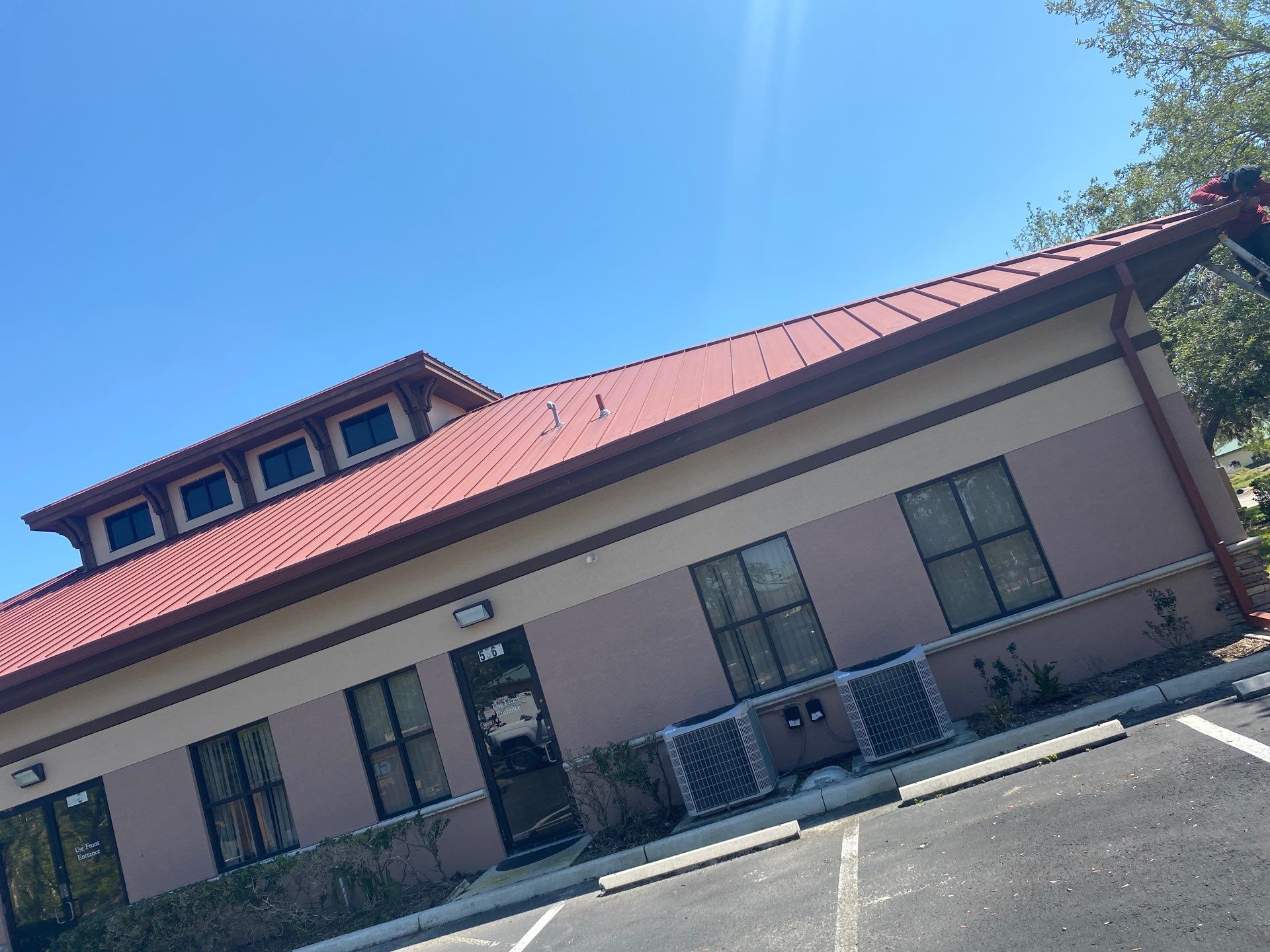 Commercial Gutter Installation Project in Sarasota FL by Gutter Professors