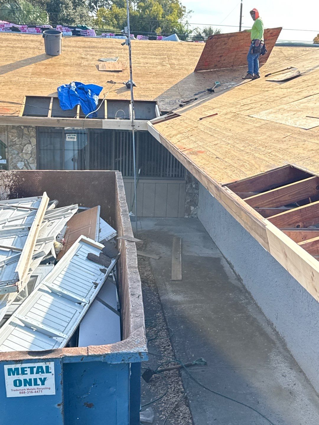 Project in Clearwater 33756 by Mitchell Roofing Company LLC