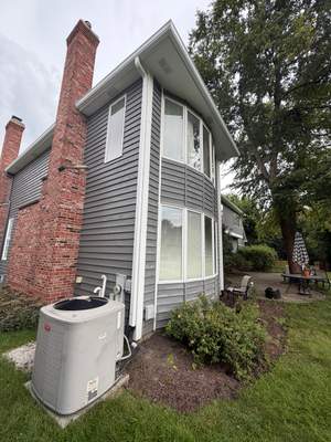 Turtle Shell gutter protection installation in Naperville, IL 60565, photograph 22