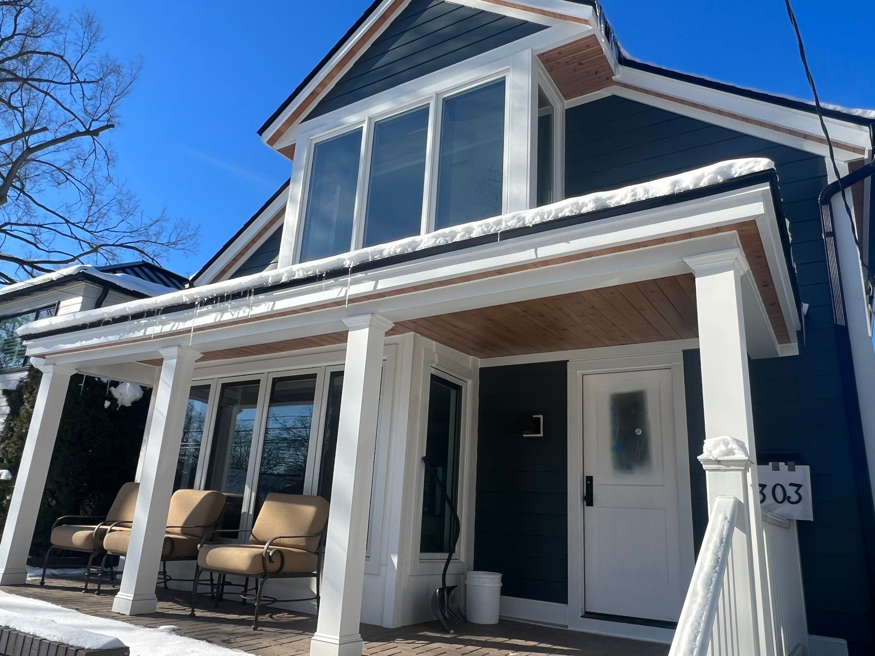 Siding Replacement - Private Residence  by Bloomfield Construction & Restoration