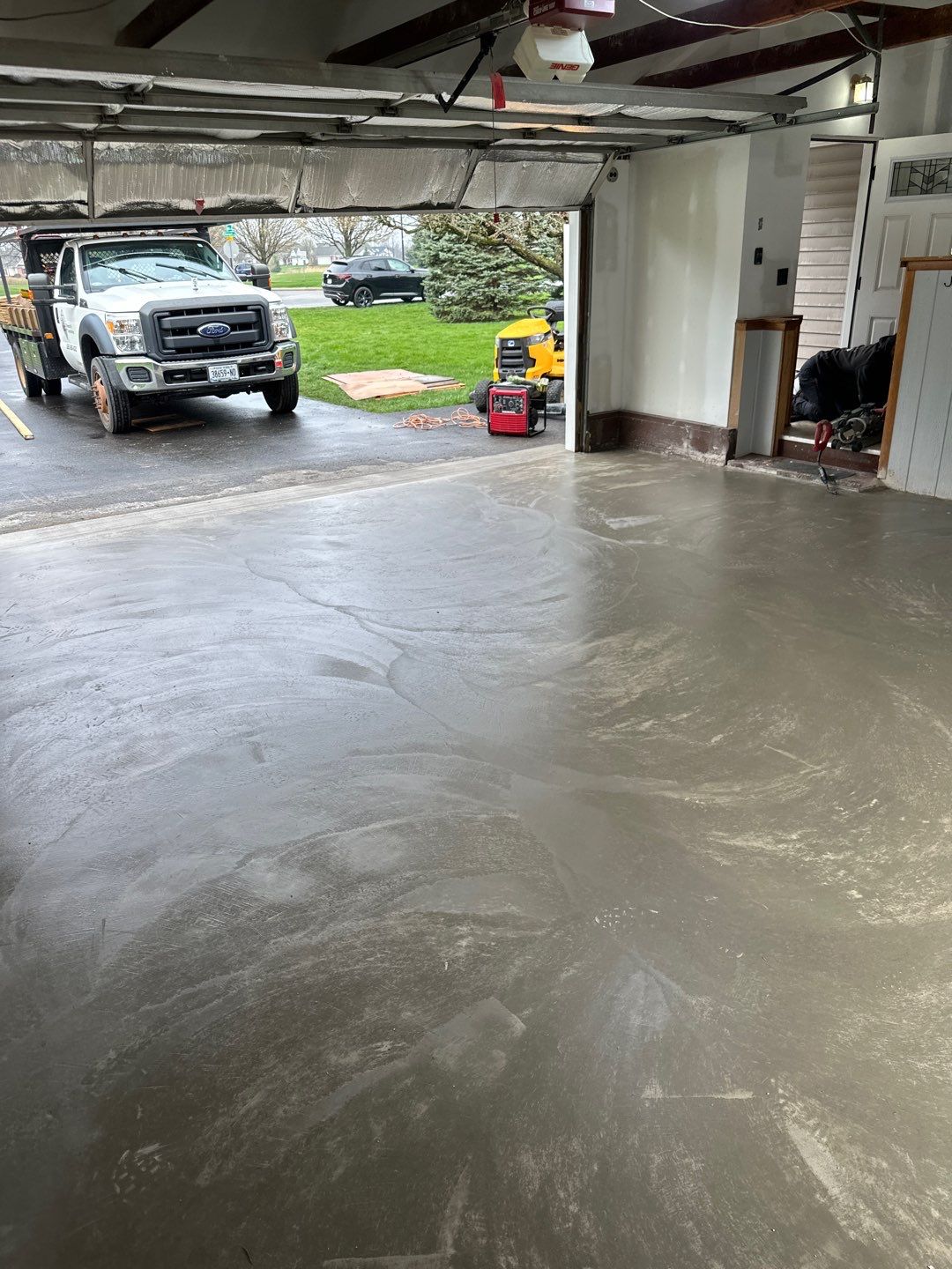 Webster Garage Floor by NG Masonry & Construction LLC