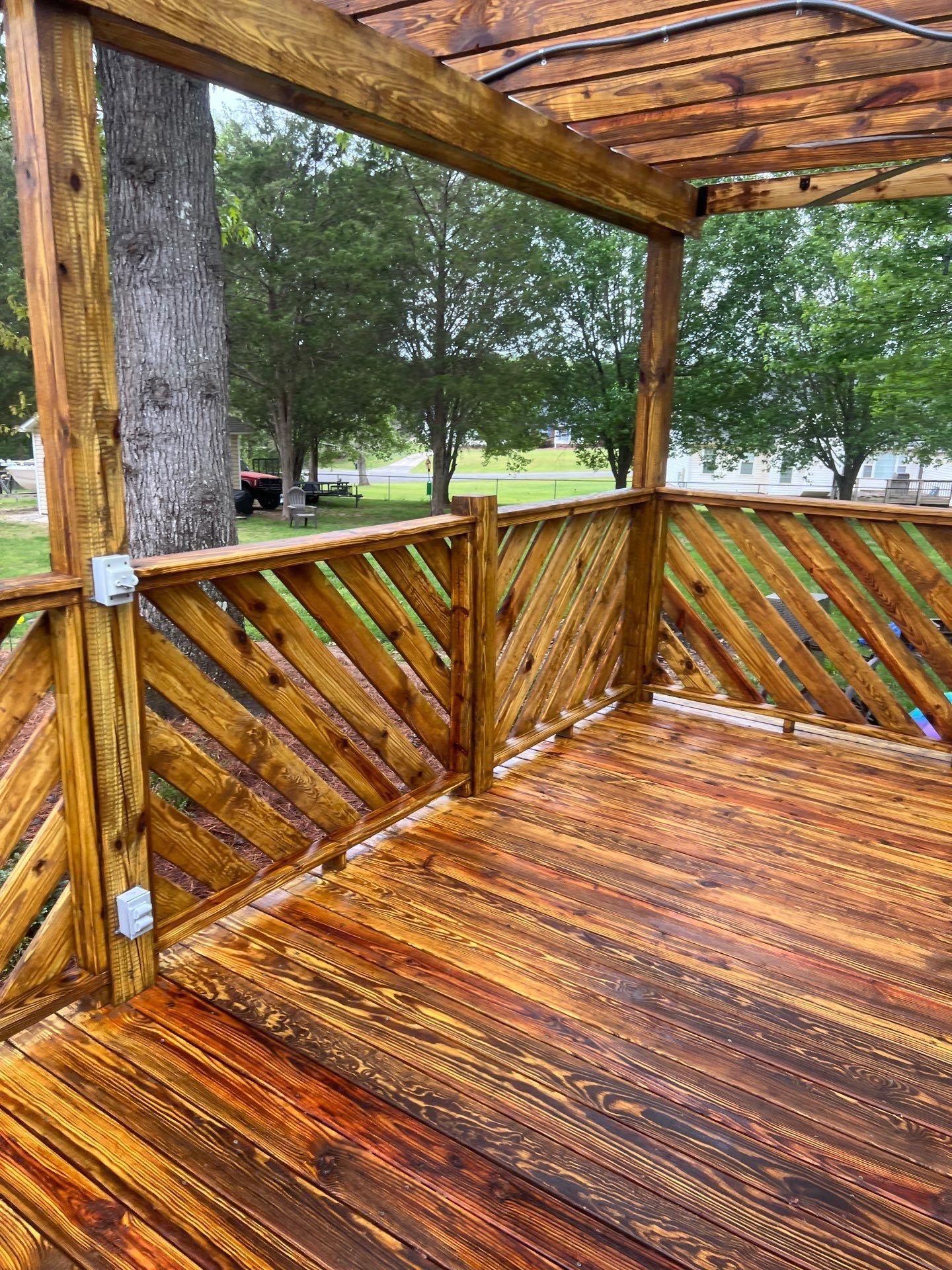 Pergola using Wood Sealant by DuraSeal