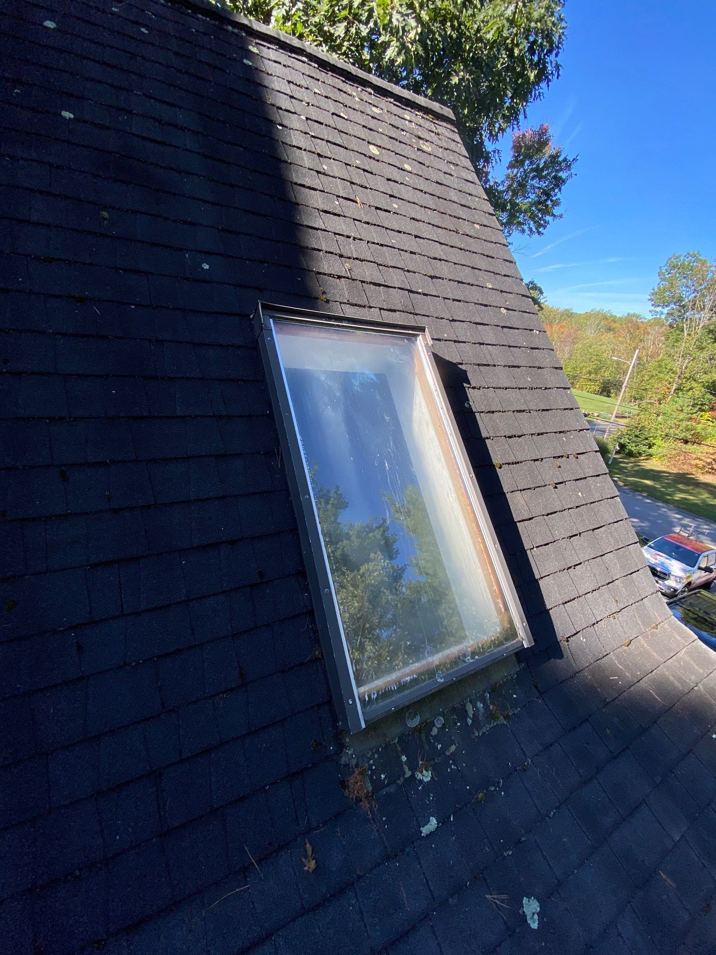 Milford Complete Roof Replacement with Velux Skylight Upgrade by Mighty Dog Roofing of Greater Middlesex County
