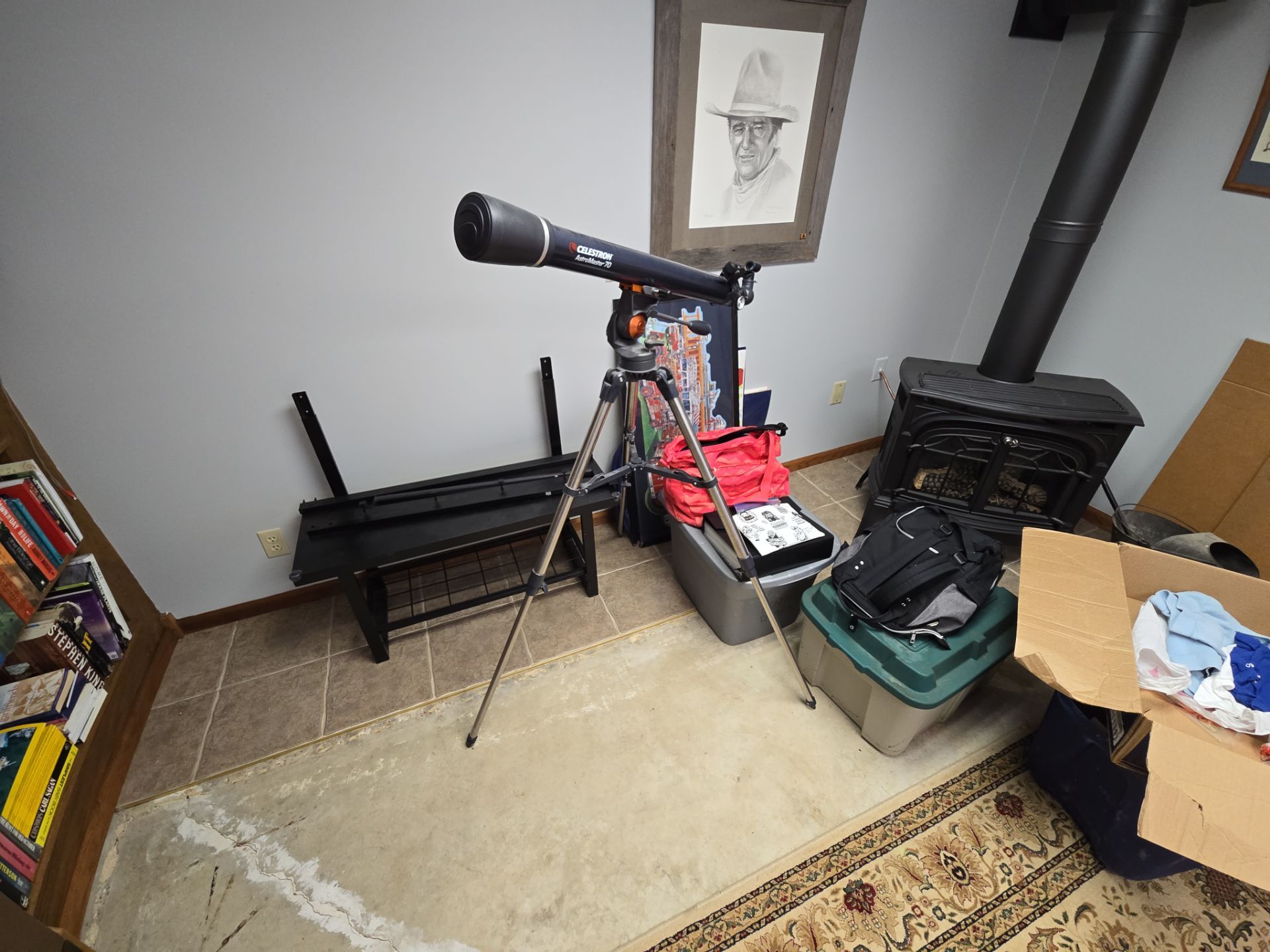 Solid Color Concrete Floor Coating for Renner Basement by Select Painting, Coatings & Garage Cabinets