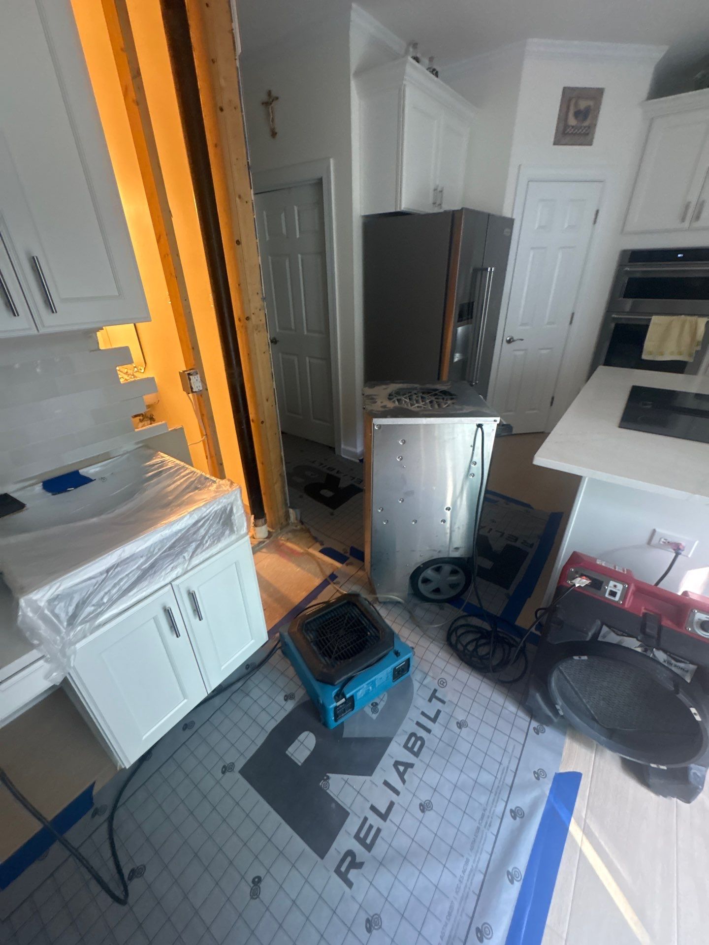 Water Leak in Cary, North Carolina by One Team Restoration