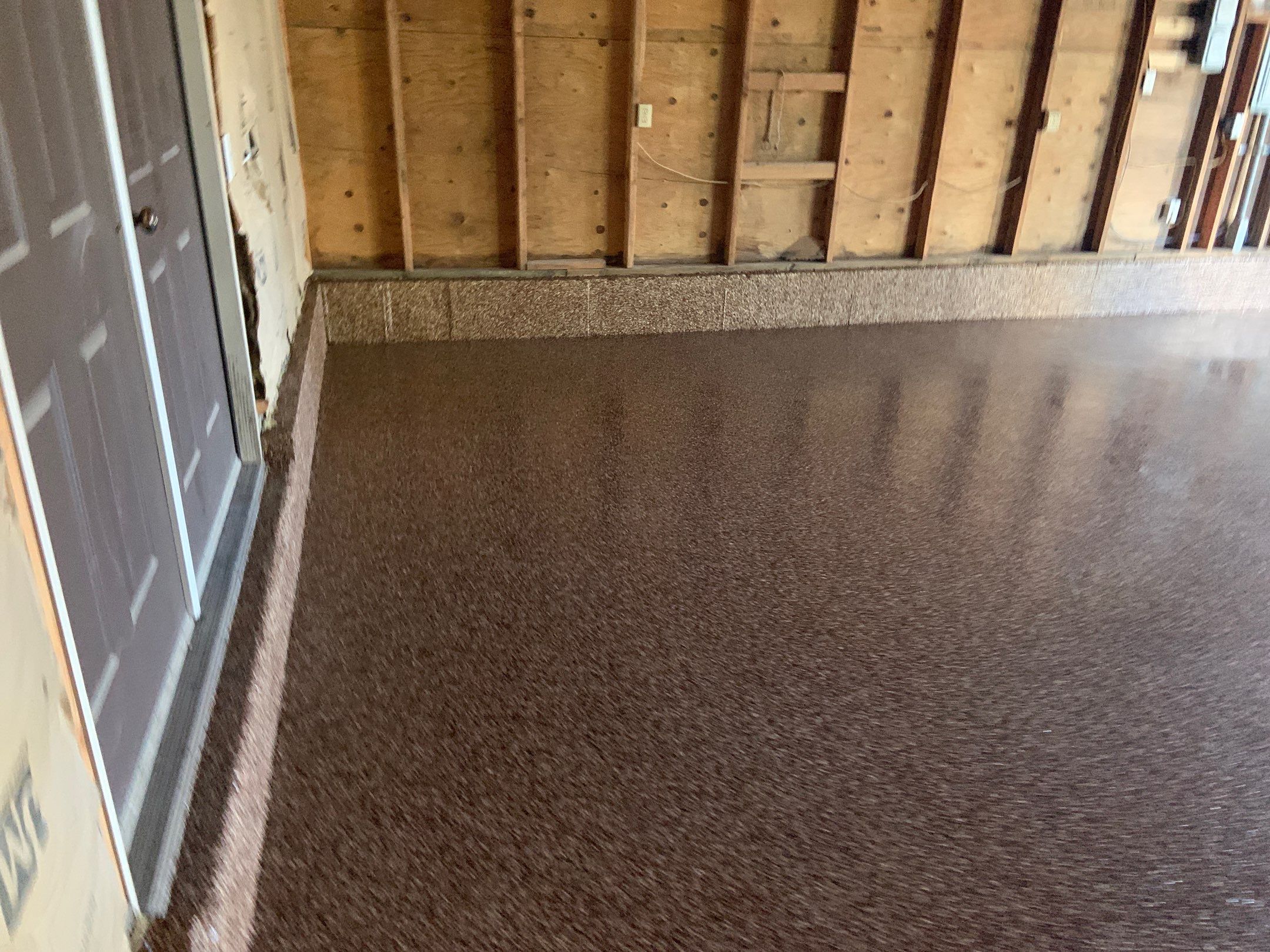 Countertop Transformation using Galaxy Colorway by Croc Coatings, LLC