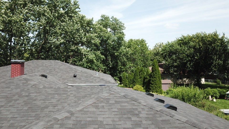 Architectural Shingle Roof Replacement on Darien Brick Residence by Pro Home Services Inc