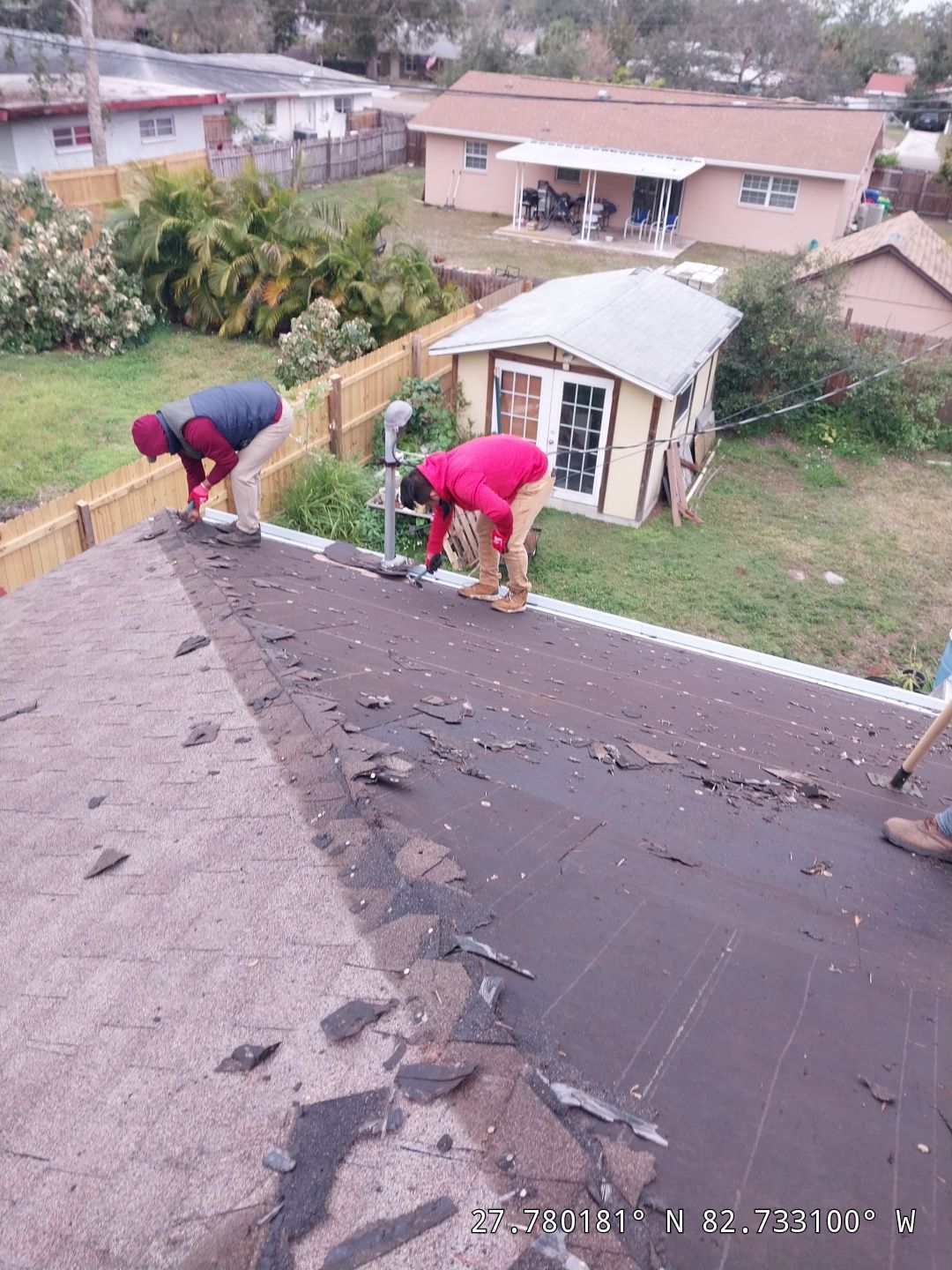Project in St. Petersburg 33710 by Mitchell Roofing Company LLC 