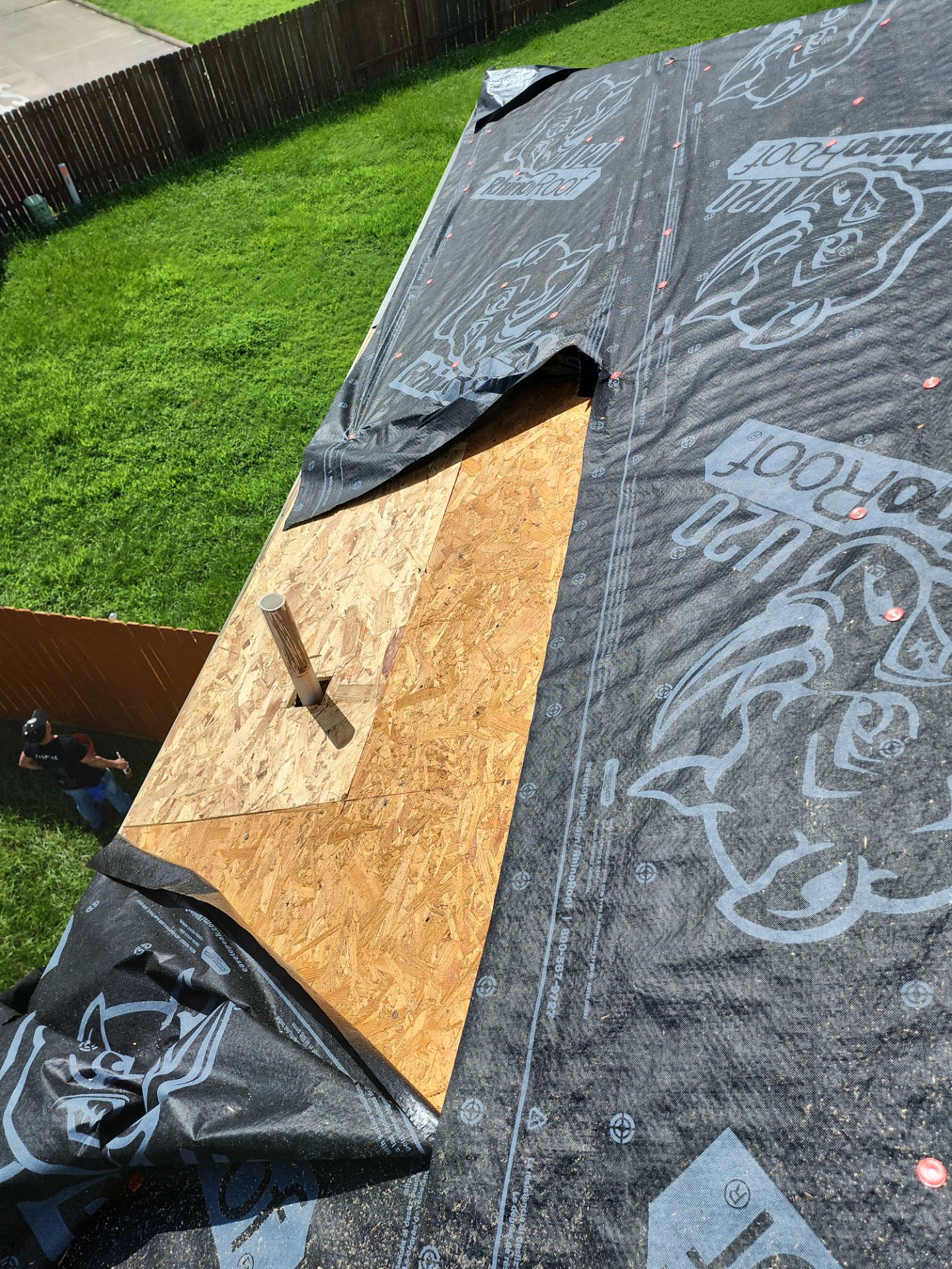 Residential Roofing Repair using Owen's Corning Duration (Lifetime) Shingles by Roof Repair Company