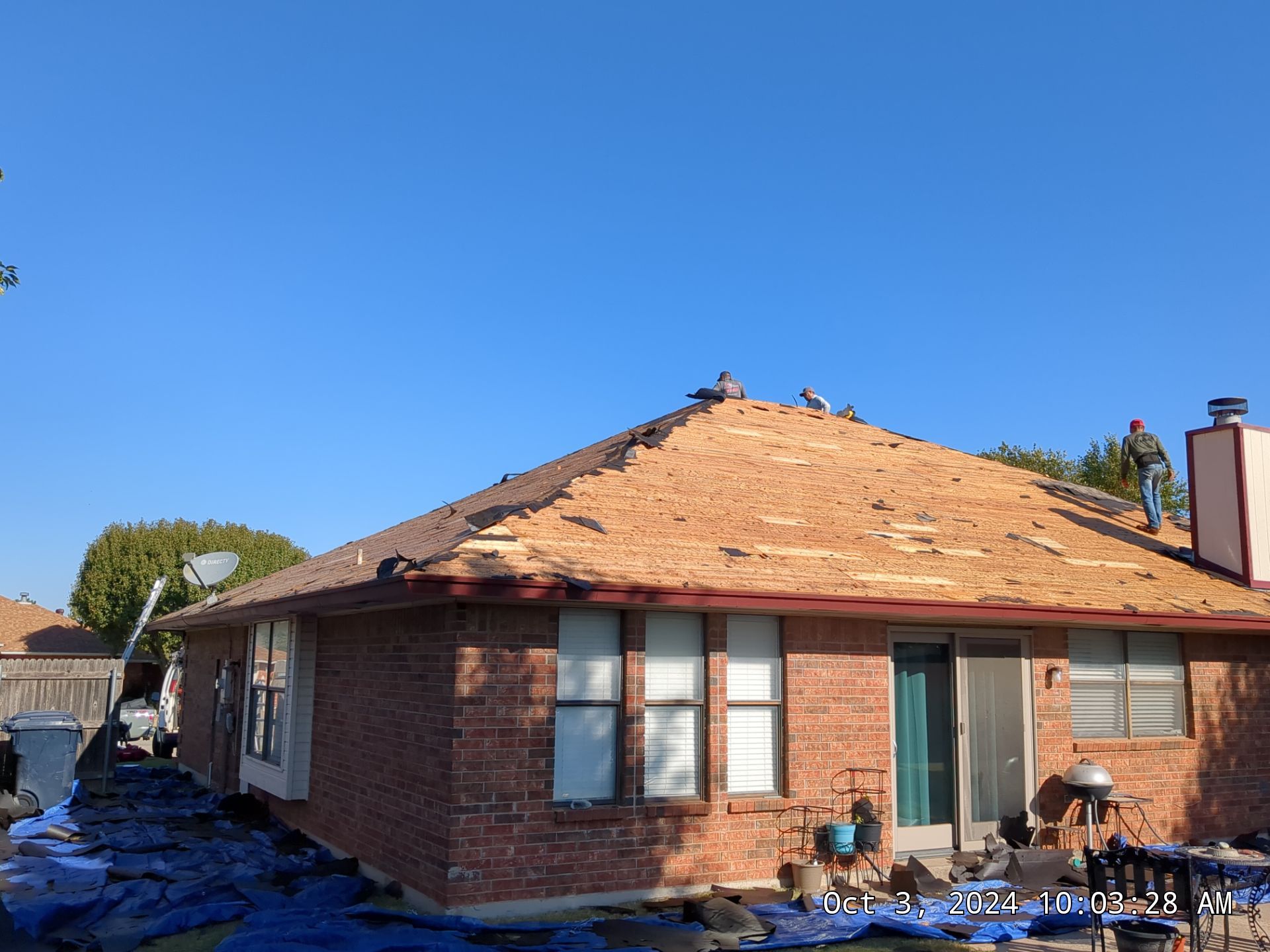 OKC Residential Roofing Installation using Owens Corning by Blackforest Roofing