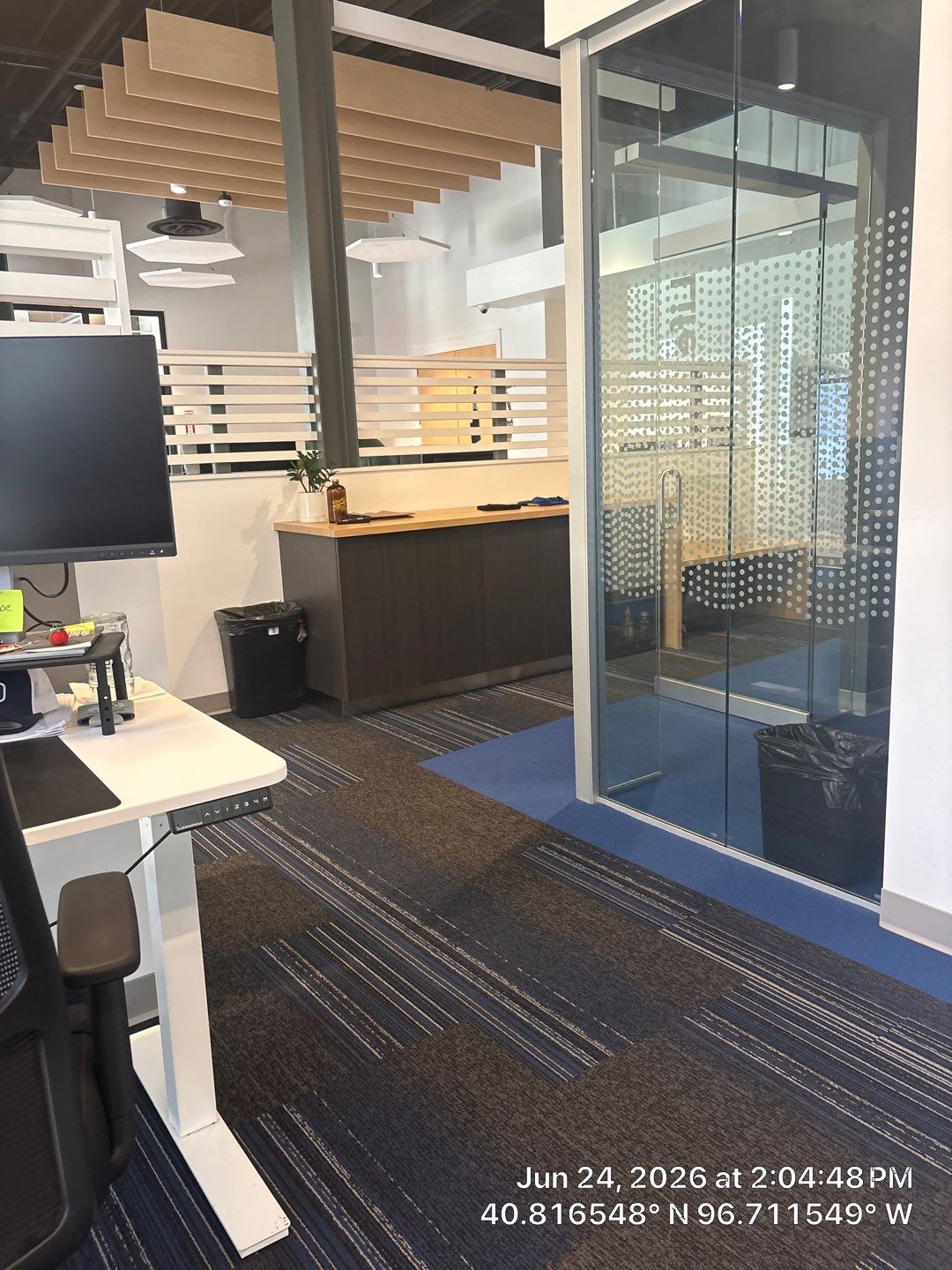 Modern Commercial Office Renovation with Glass Partitions in Lincoln by CompanyCam Sales Demo