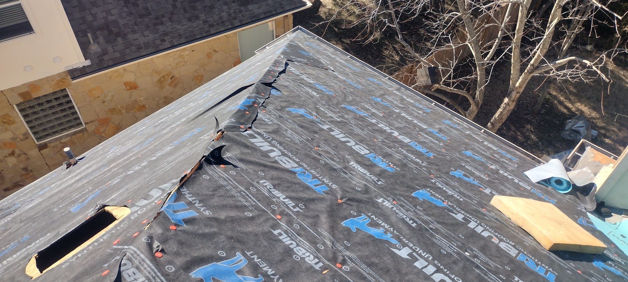Project in Cedar Park by Rhino Roofing and General Contracting, LLC