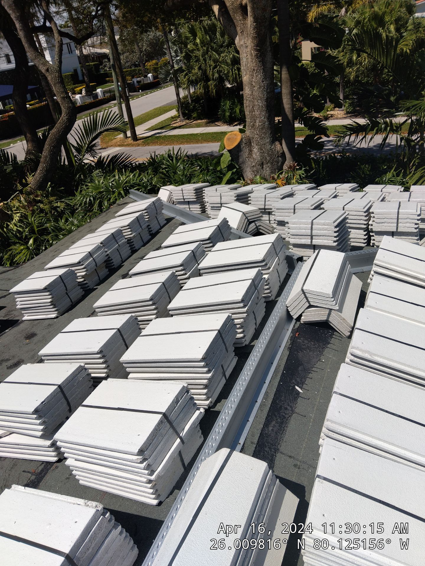 Residential Roof Replacement Using Crown Windsor Tiles by Earl W. Johnston Roofing 