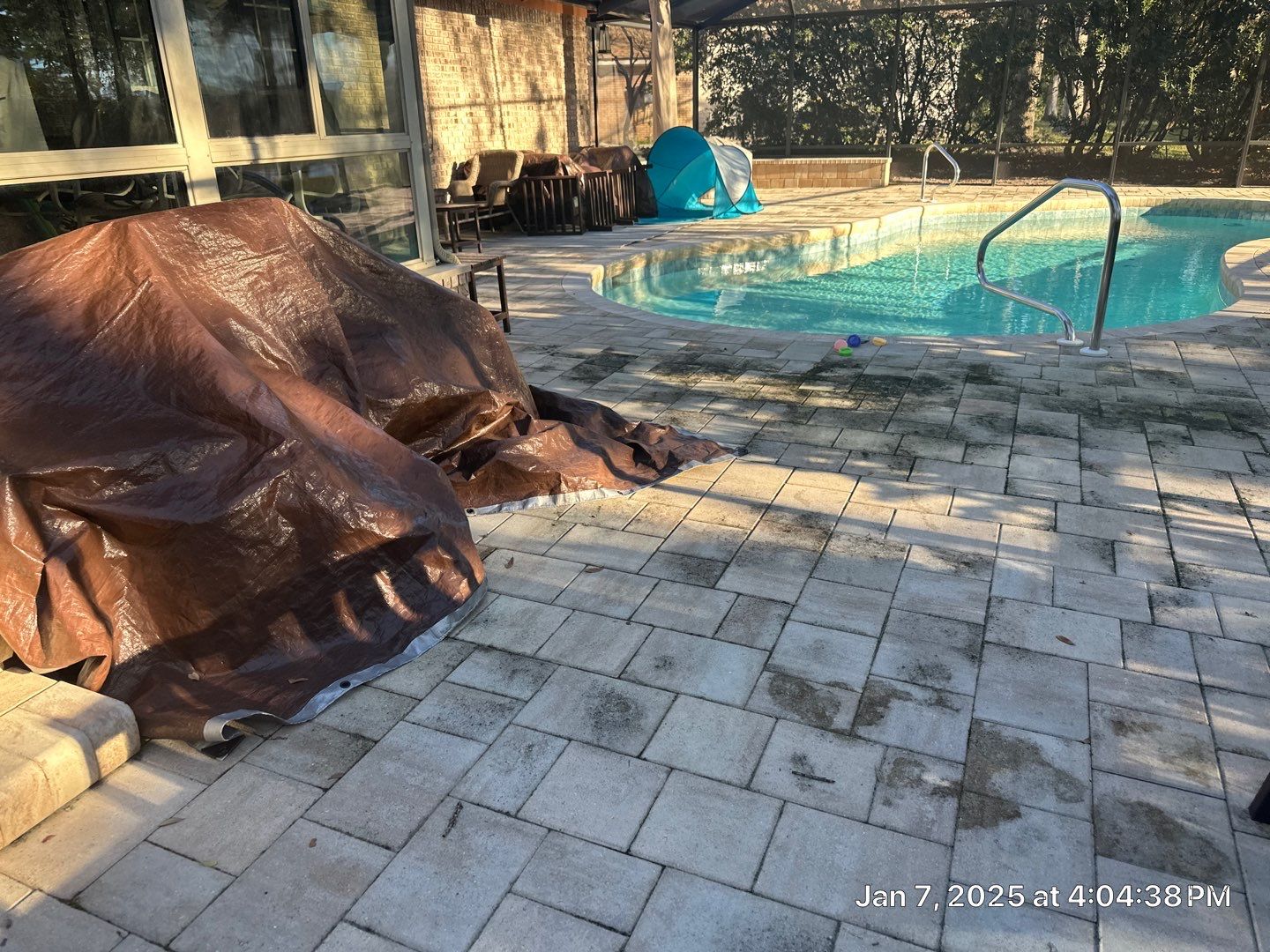 paver patio using Concrete Sealant by DuraSeal