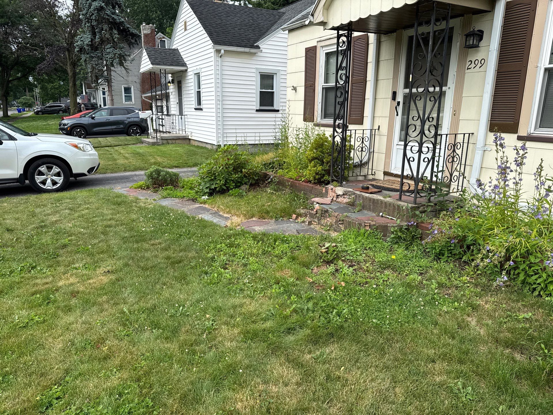Broom Finish Porch and Walkway  by NG Masonry & Construction LLC