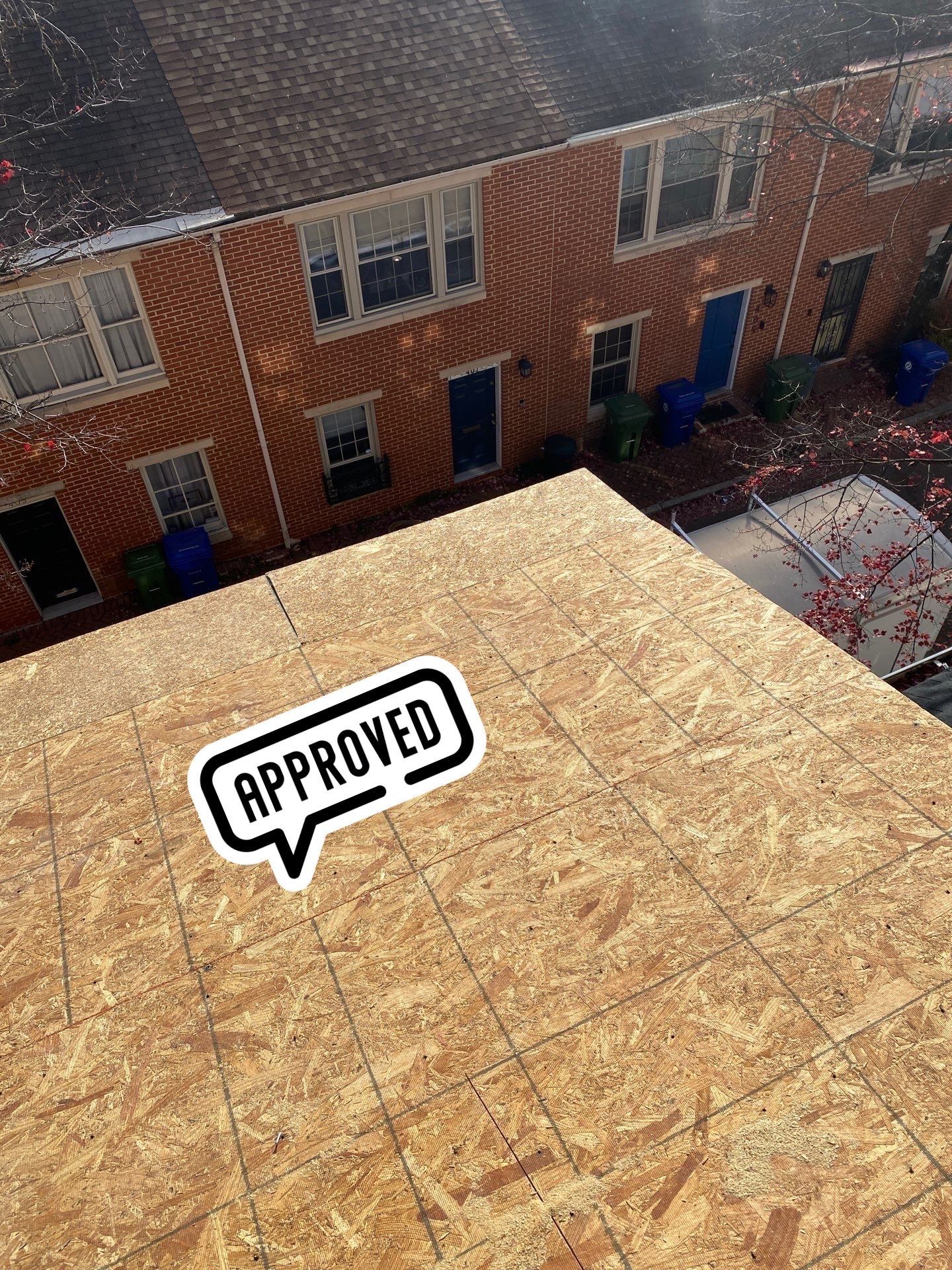 Residential Roofing Installation using Landmark Shingles by Alpha Design Services