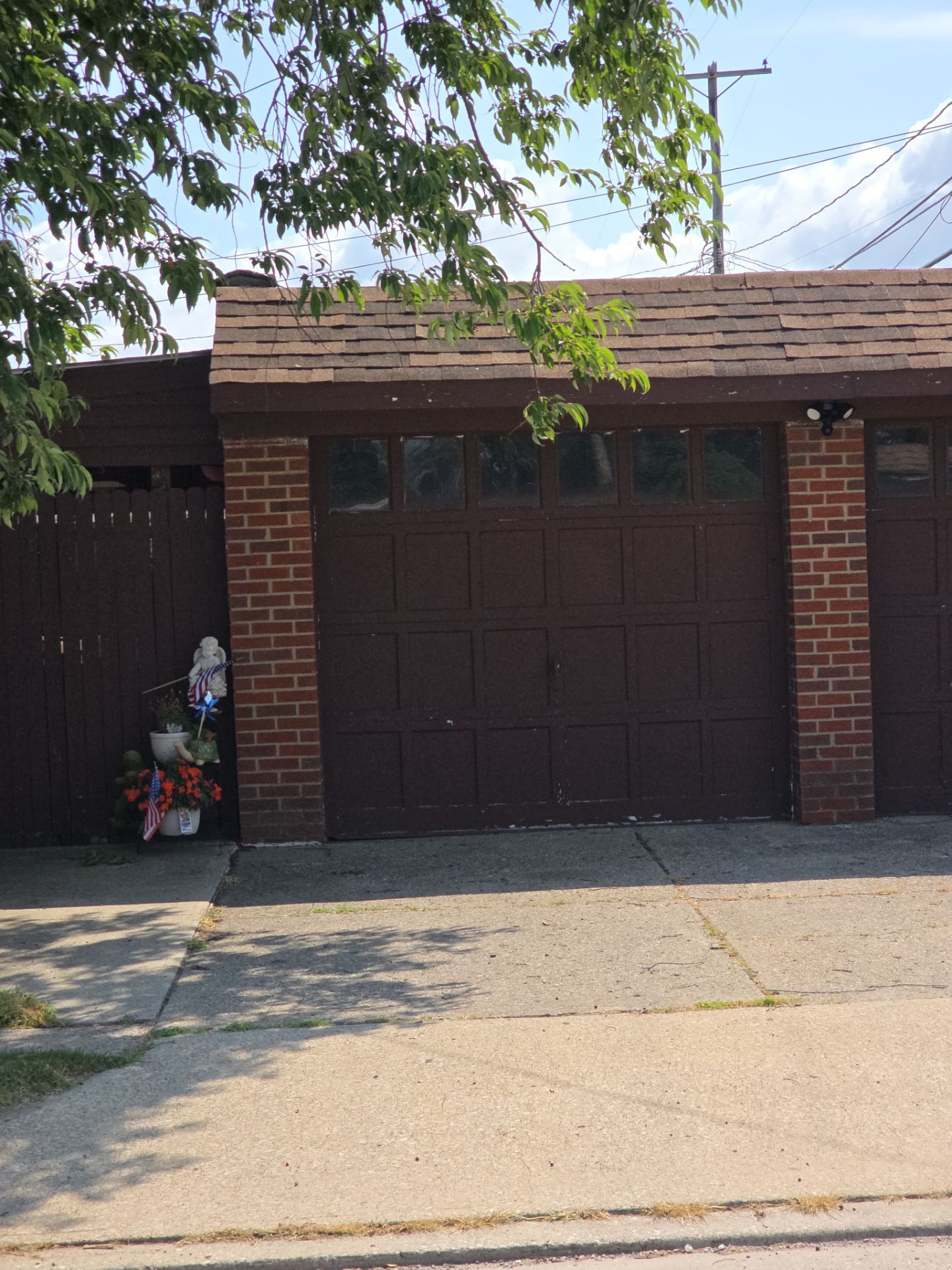 New Sectional Garage Door Installation for Parma Detached Garage by Ohio Garage Door Repair