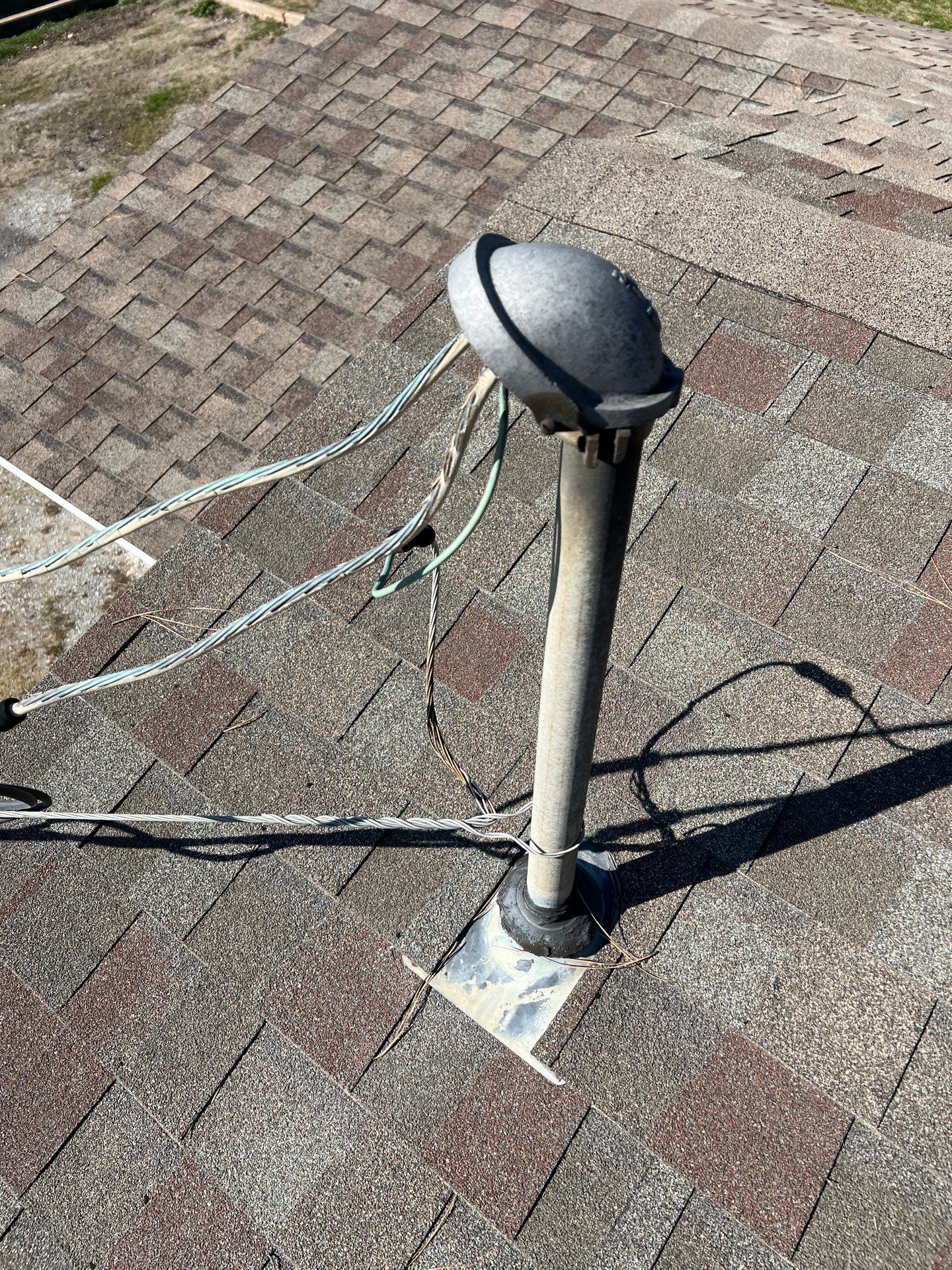 Roof replacement in Crowder, OK. by In & Out Construction & Remodeling, LLC