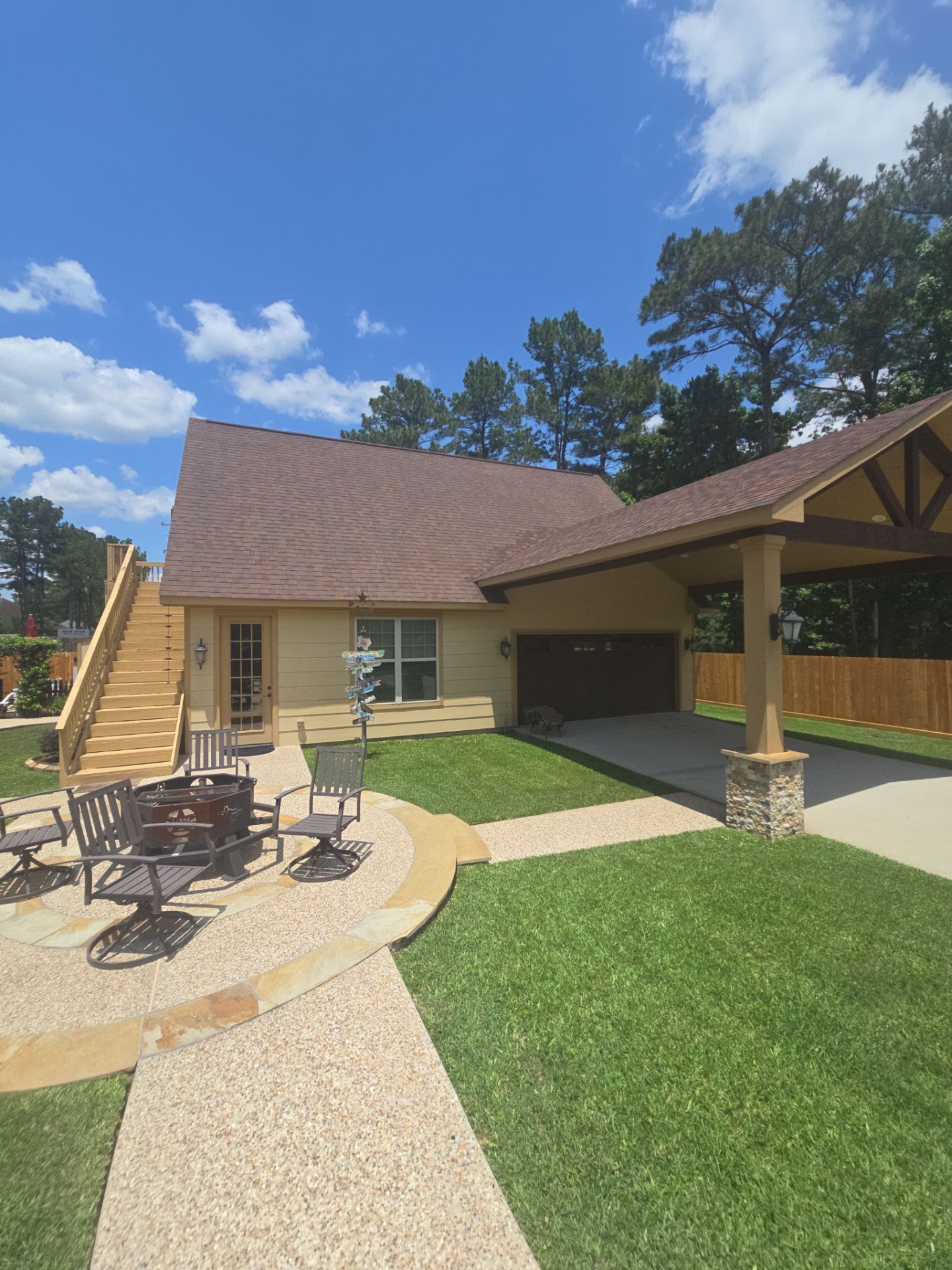 Project in Magnolia by Royal Crown Roofing 