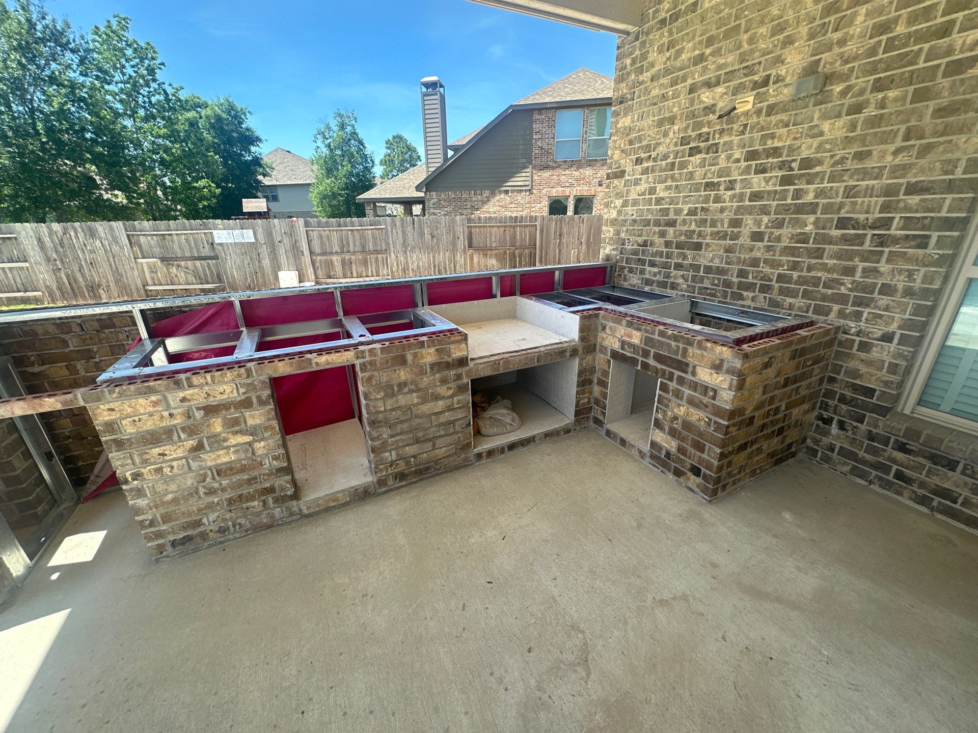 Summer Kitchen in Spring, TX by SophAlx LLC