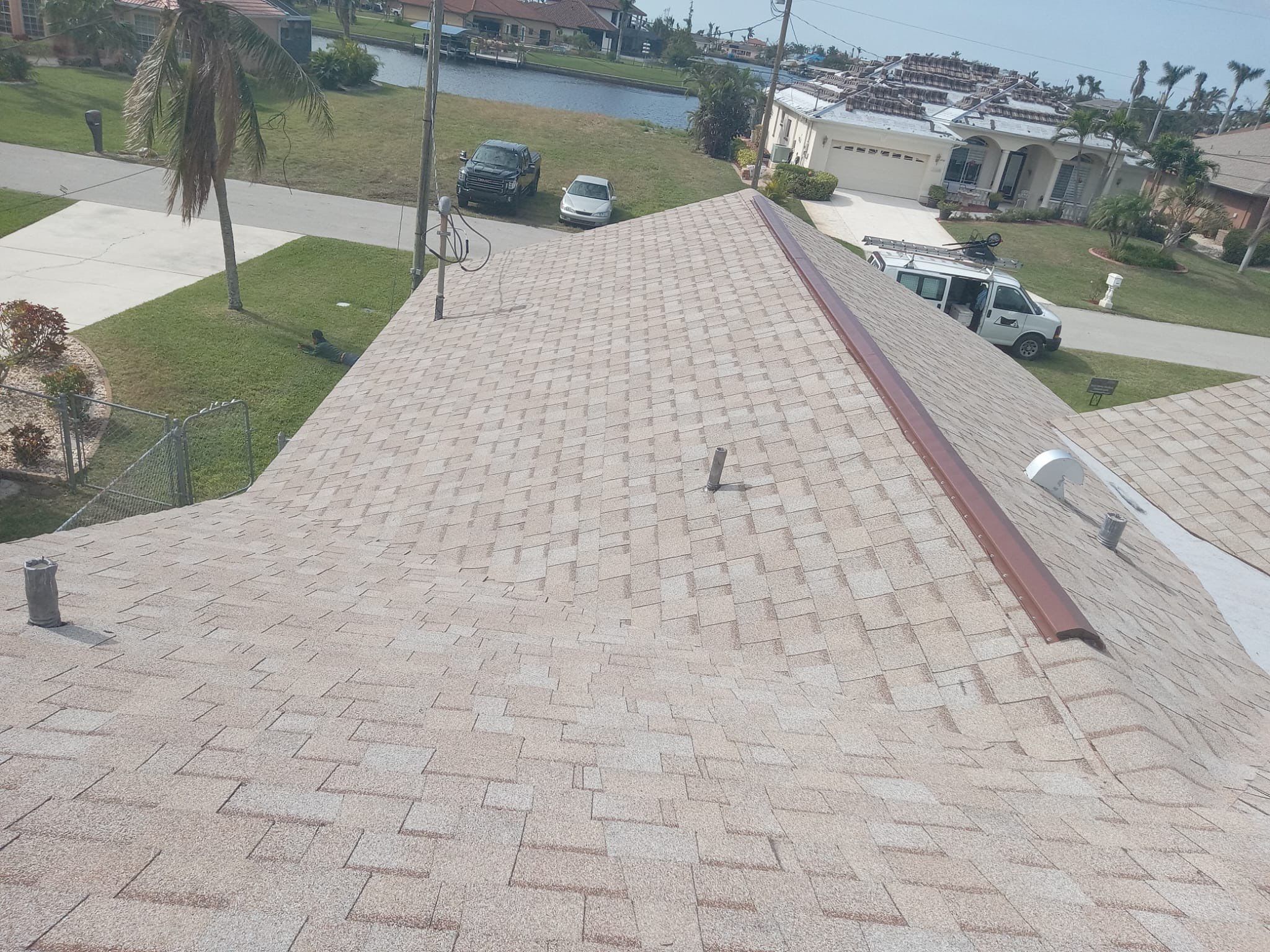 Residential Roofing Installation using Owens Corning Duration Shingles by Four Peaks Roofing