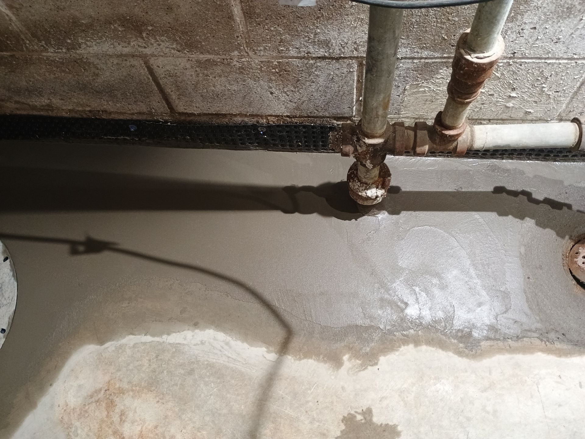 Interior Drain Tile Installation near Columbia Heights, MN by Waterproofing Northeast
