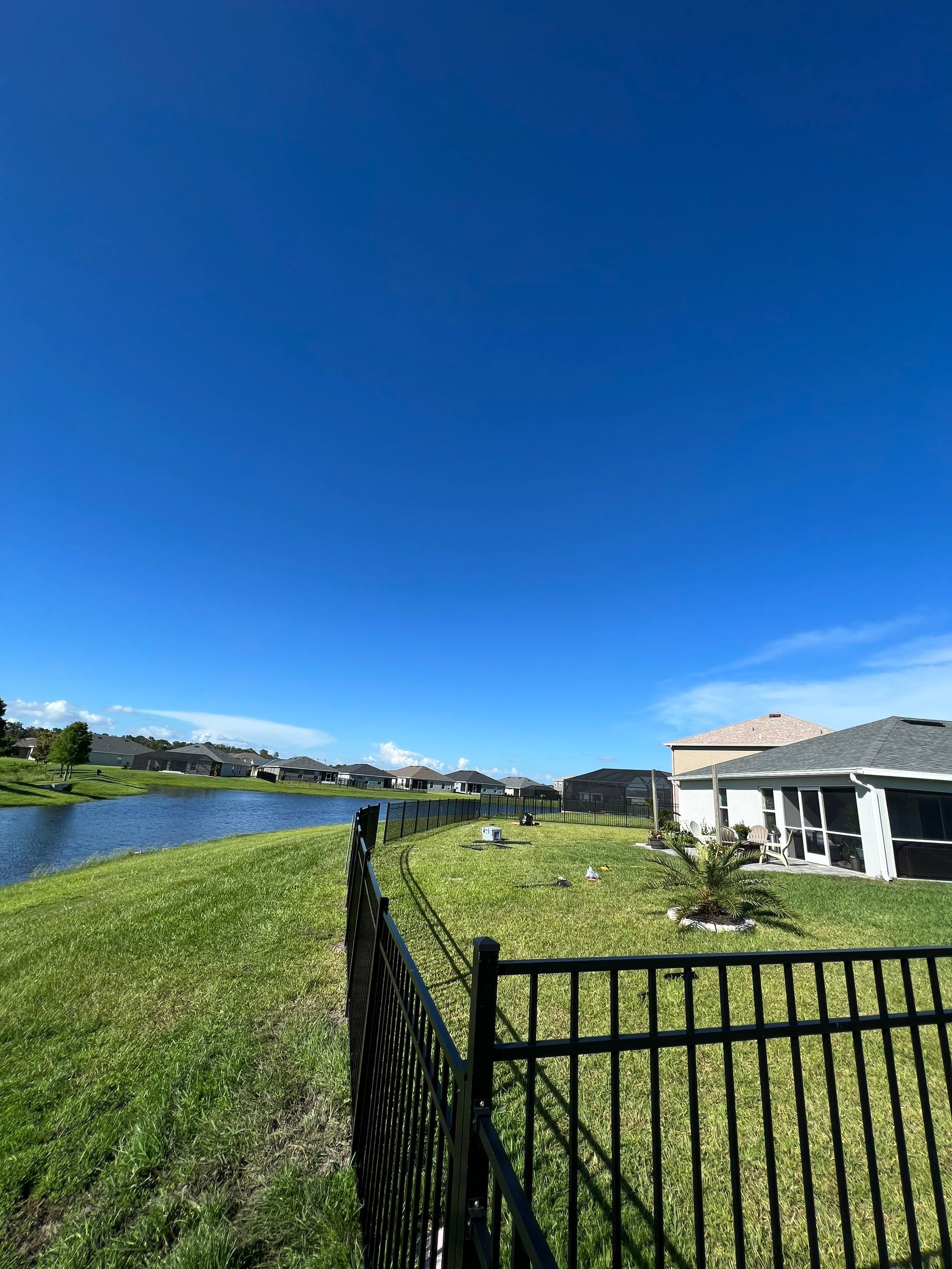 Parrish, FL 4ft. Tall 3-Rail Black Aluminum Fence by Asap fence and gates, LLC