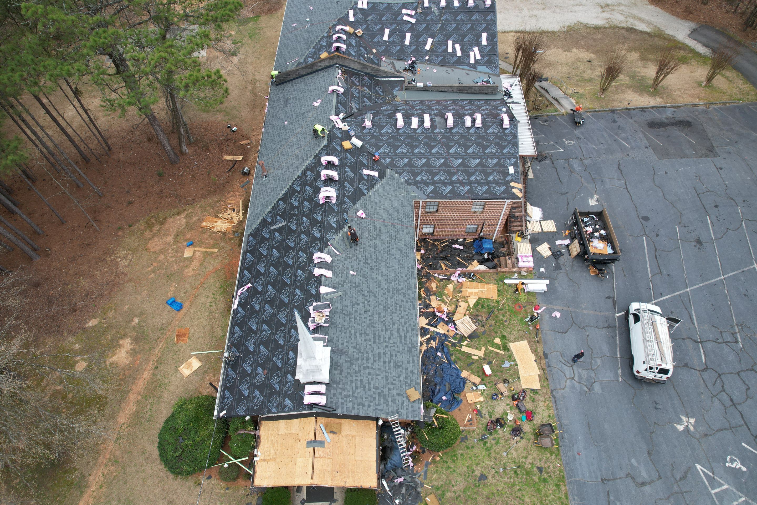Church Roof Replacement using Owens Corning by Inspector Roofing and Restoration