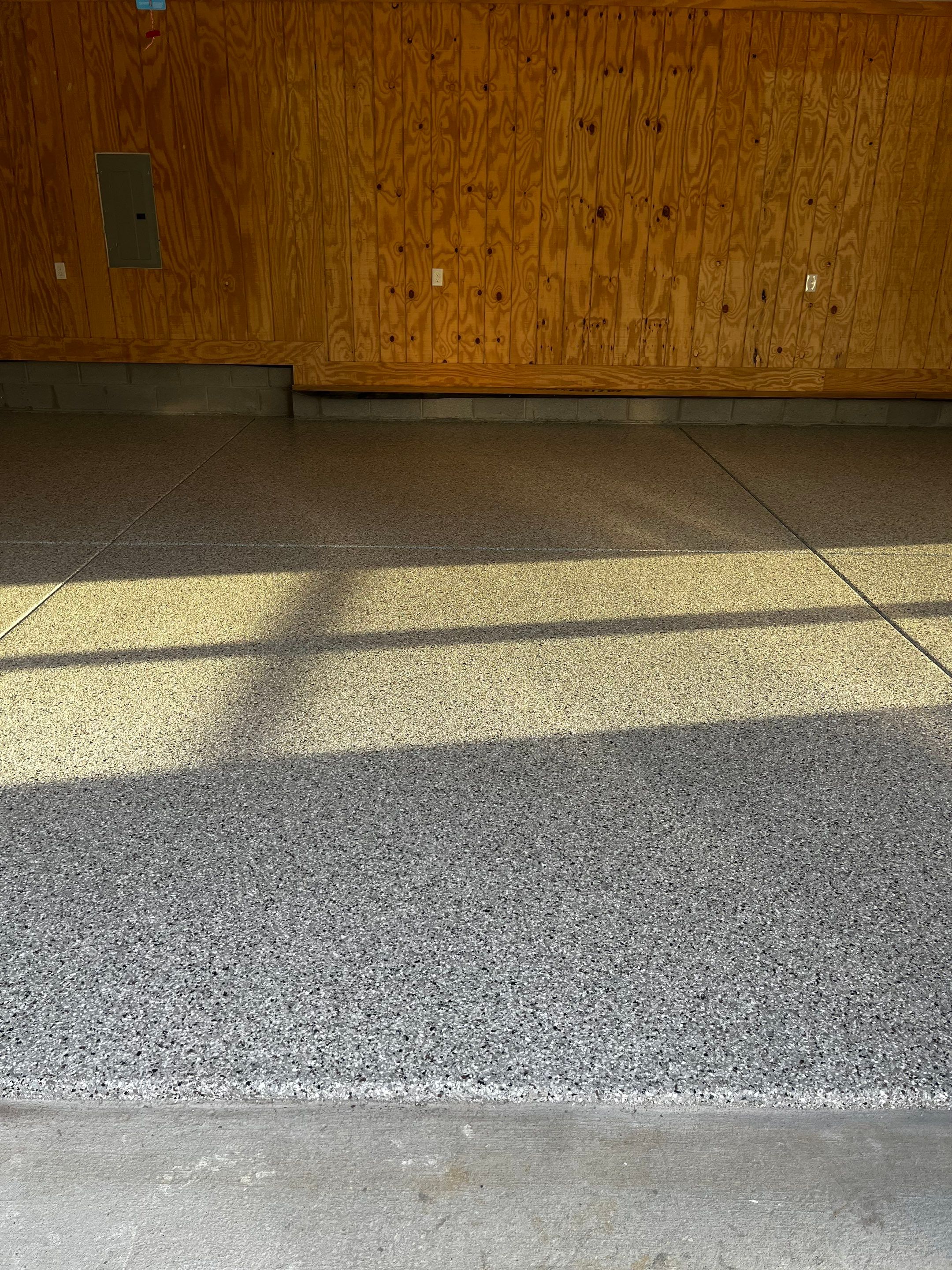 Garage Floor Coating using Coyote by My Garage Floor Guys